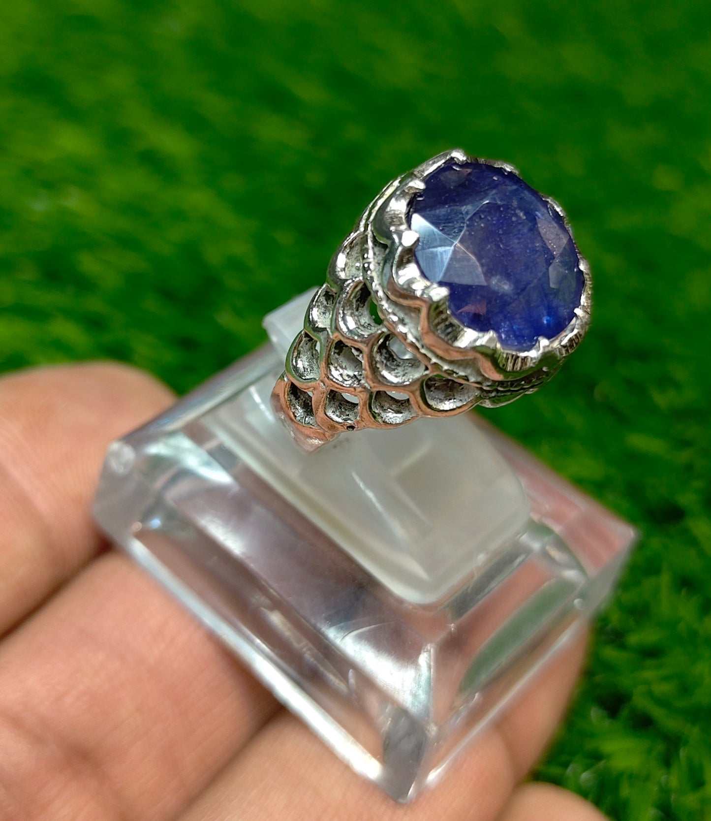 Premium Quality Neelam Ring