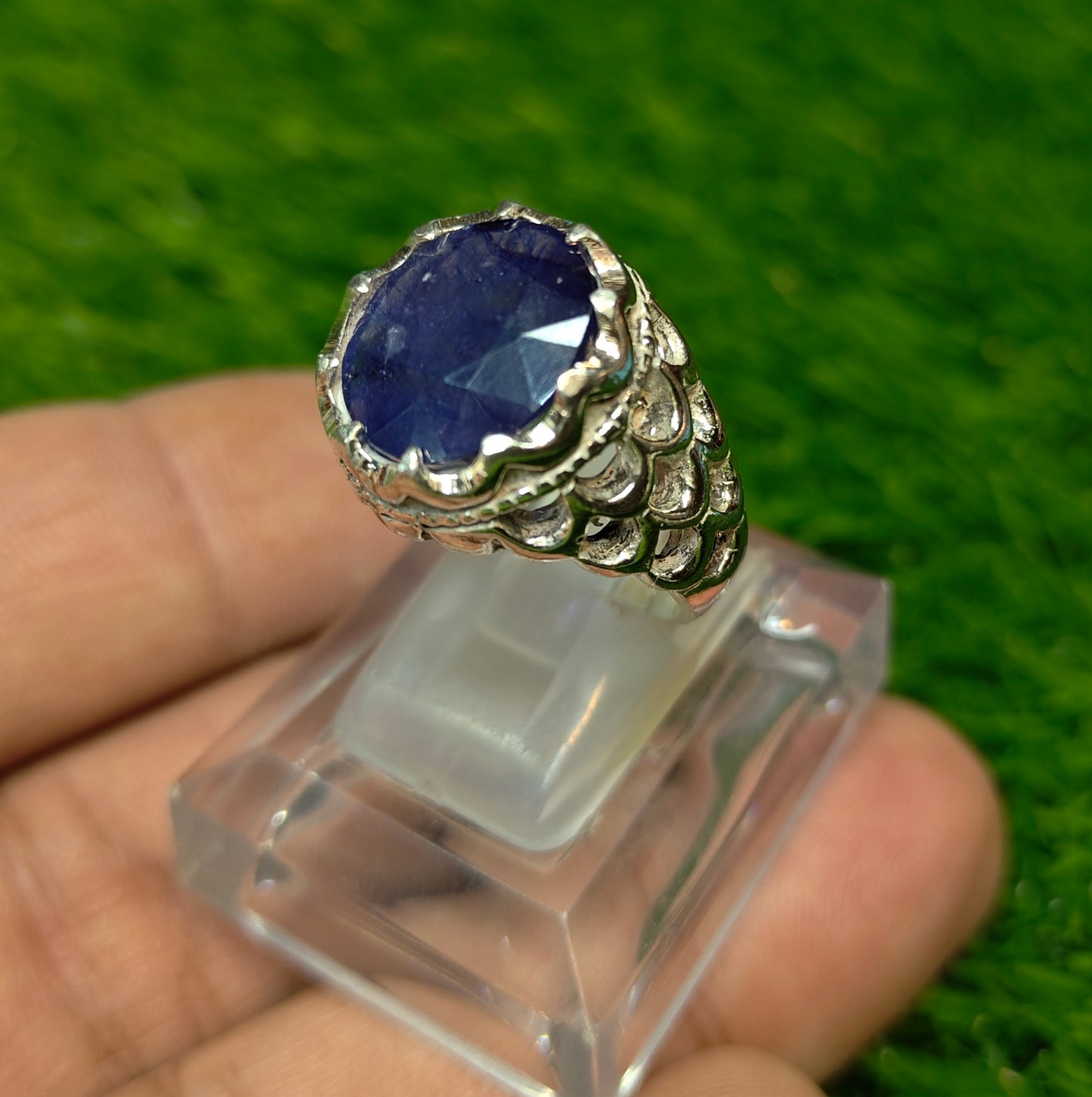 Premium Quality Neelam Ring