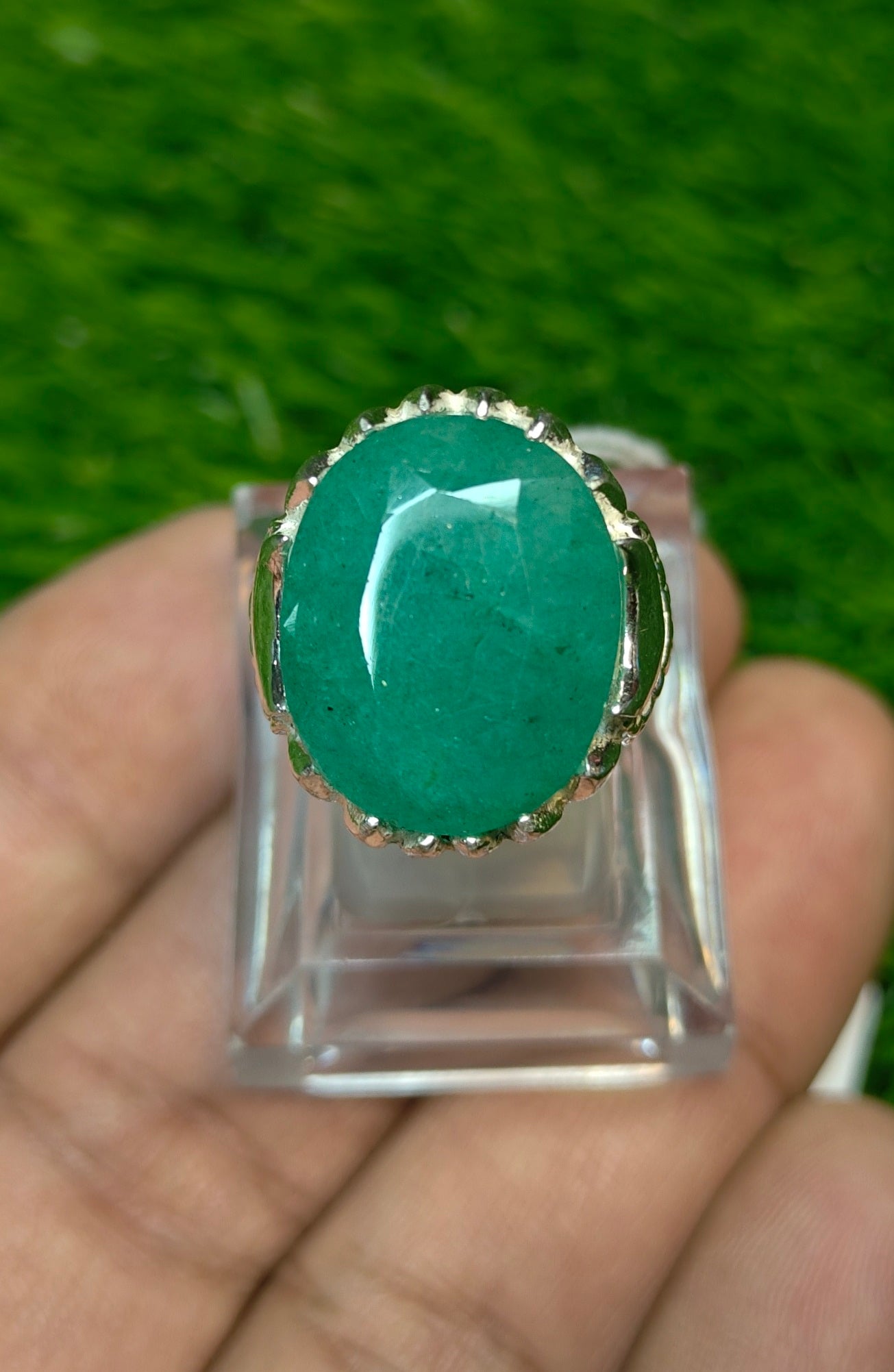 Premium Quality  Zamurd Ring