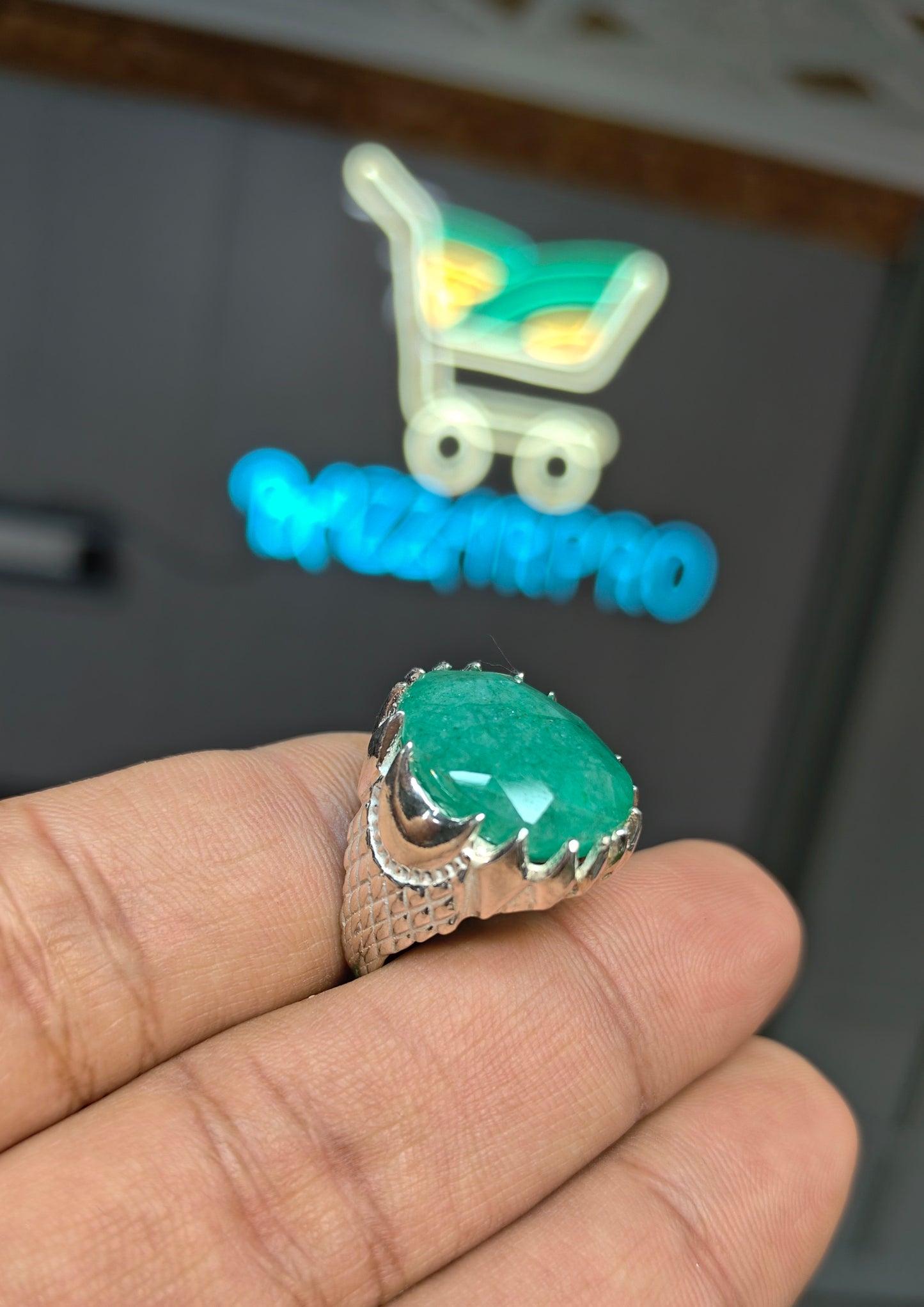Premium Quality  Zamurd Ring