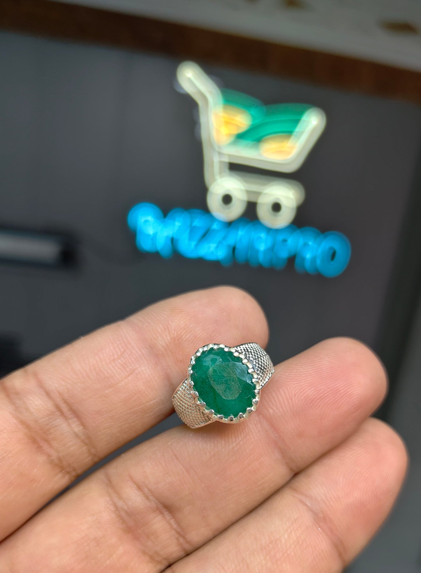 Premium Quality  Zamurd Ring