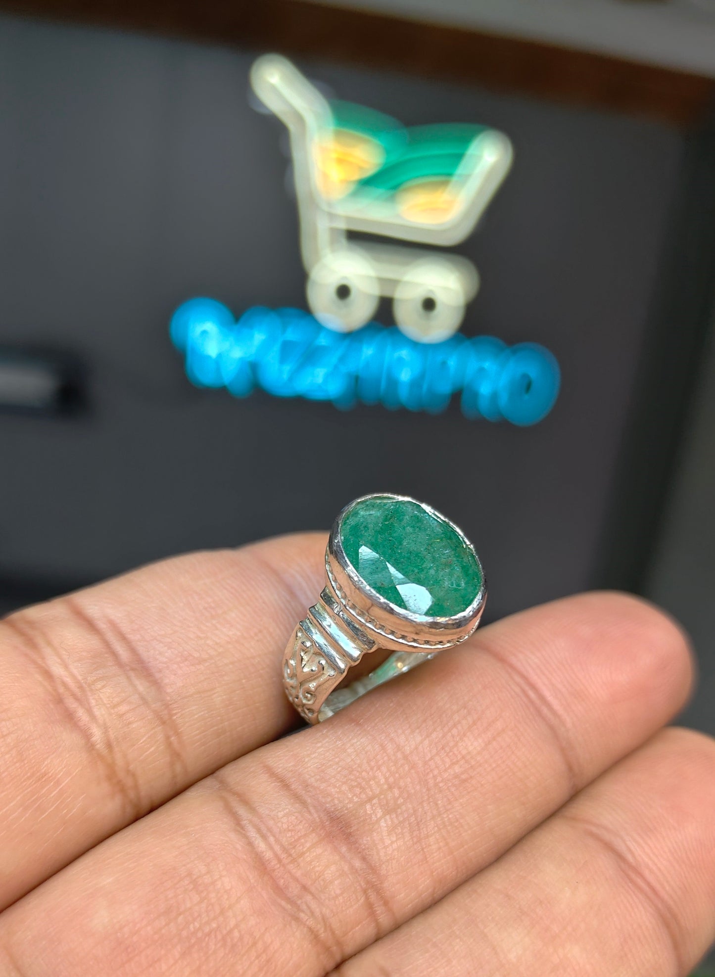 Premium Quality  Zamurd Ring