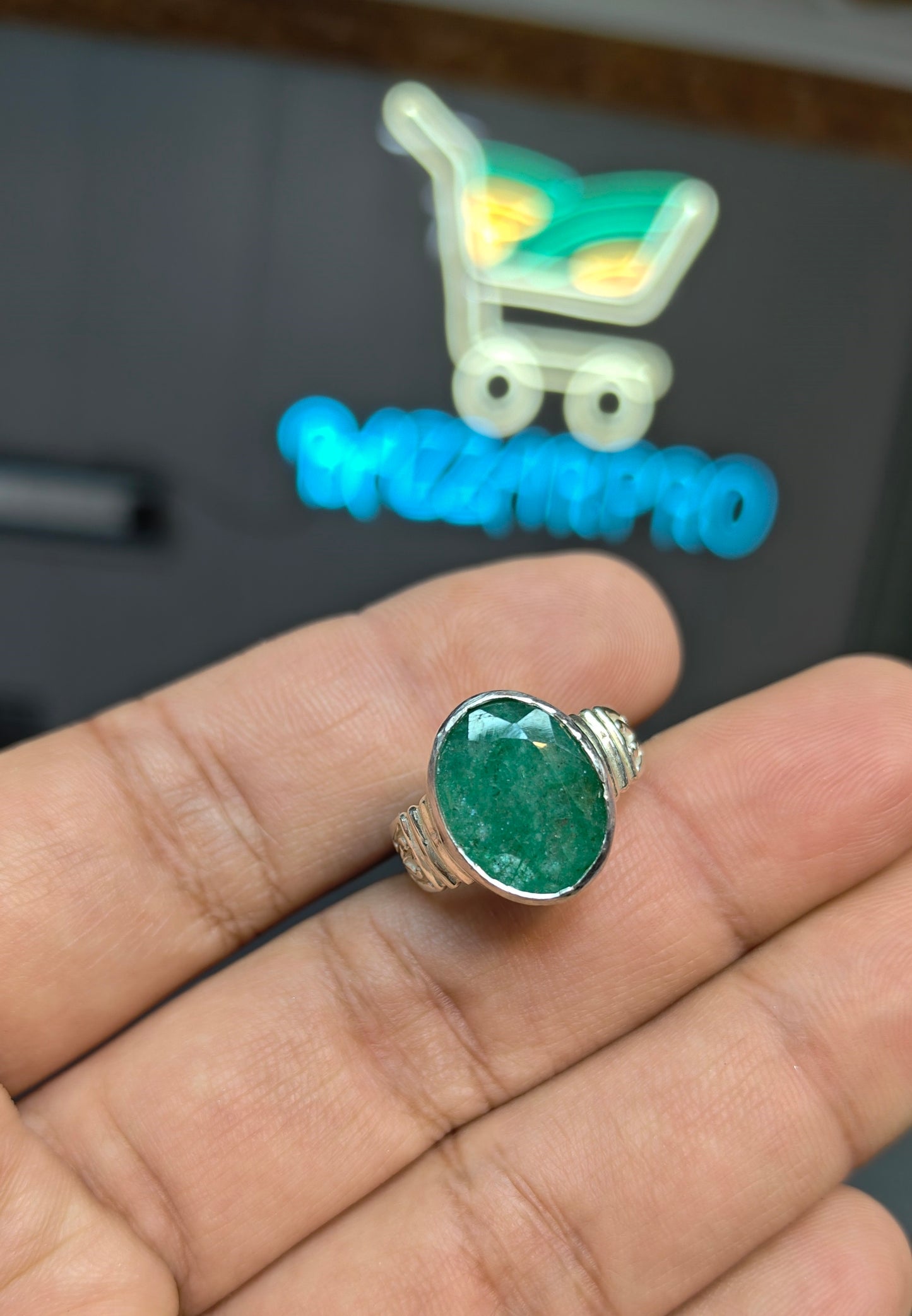 Premium Quality  Zamurd Ring