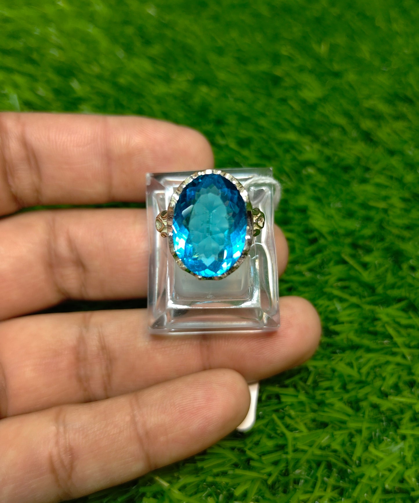 Blue Topaz Ring
