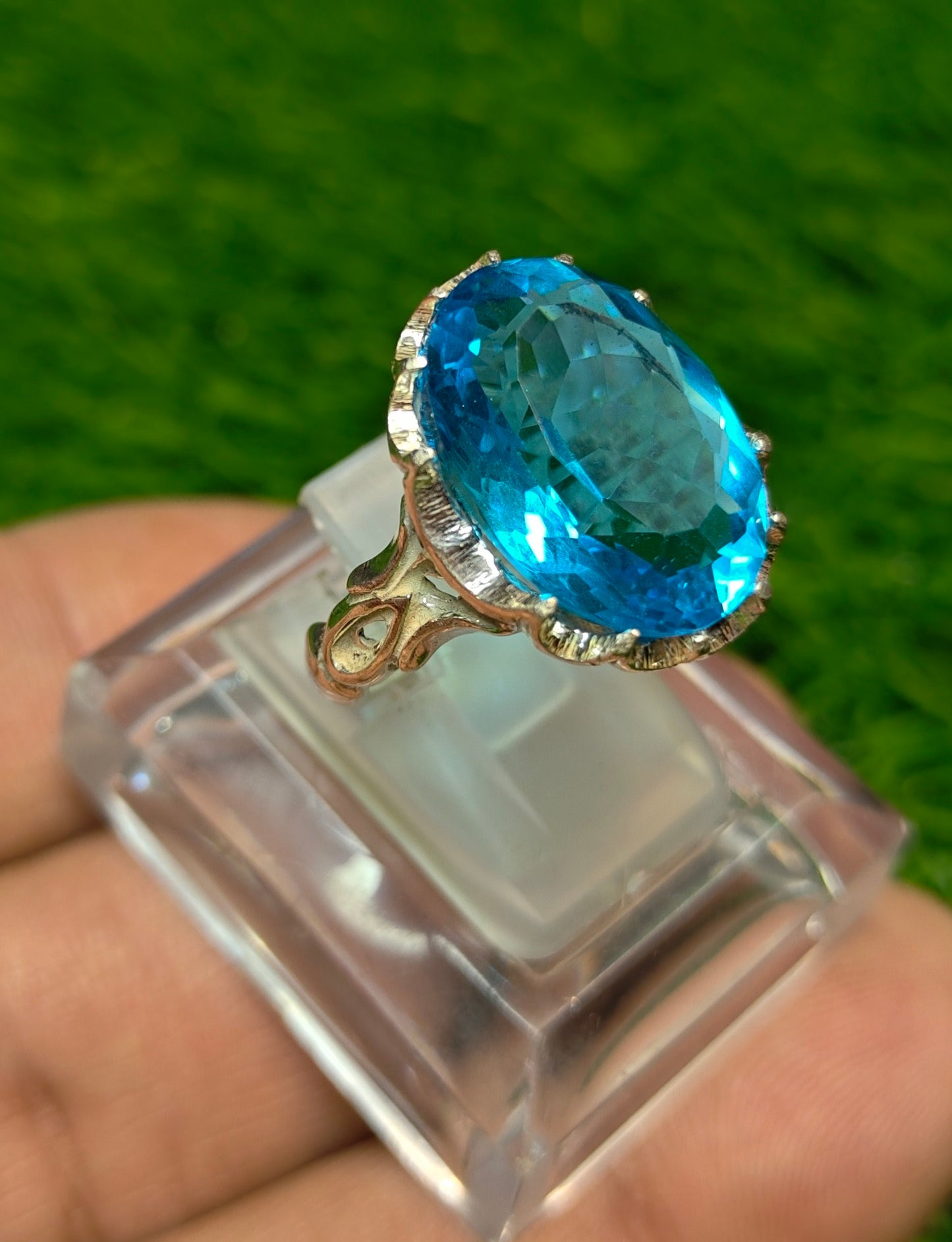 Blue Topaz Ring