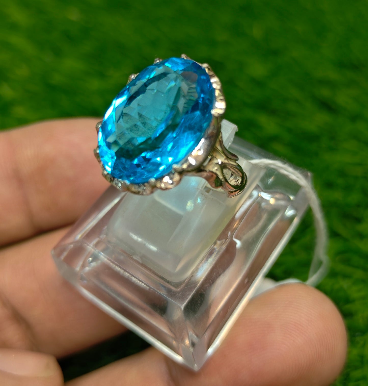 Blue Topaz Ring