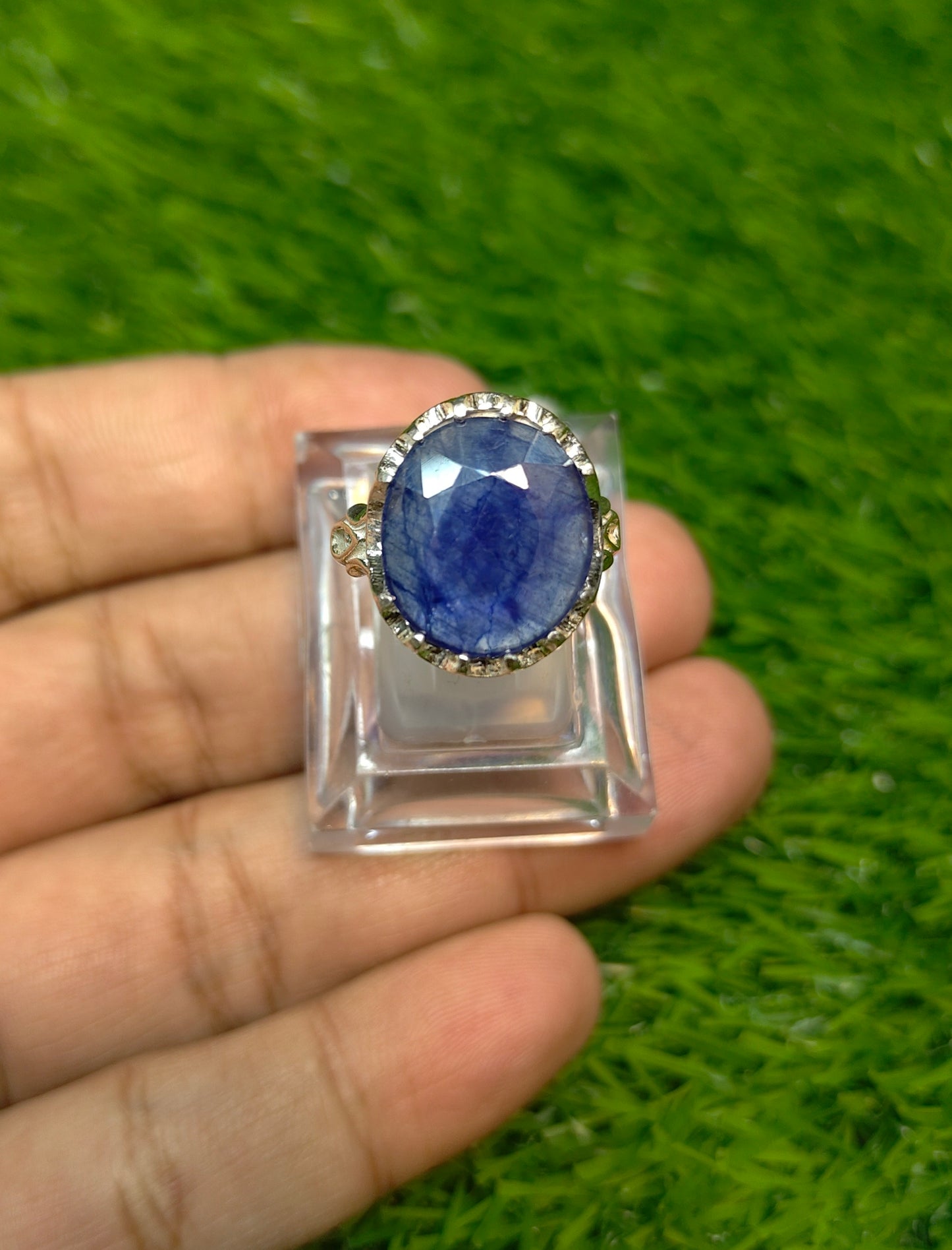 Premium Quality Neelam Ring