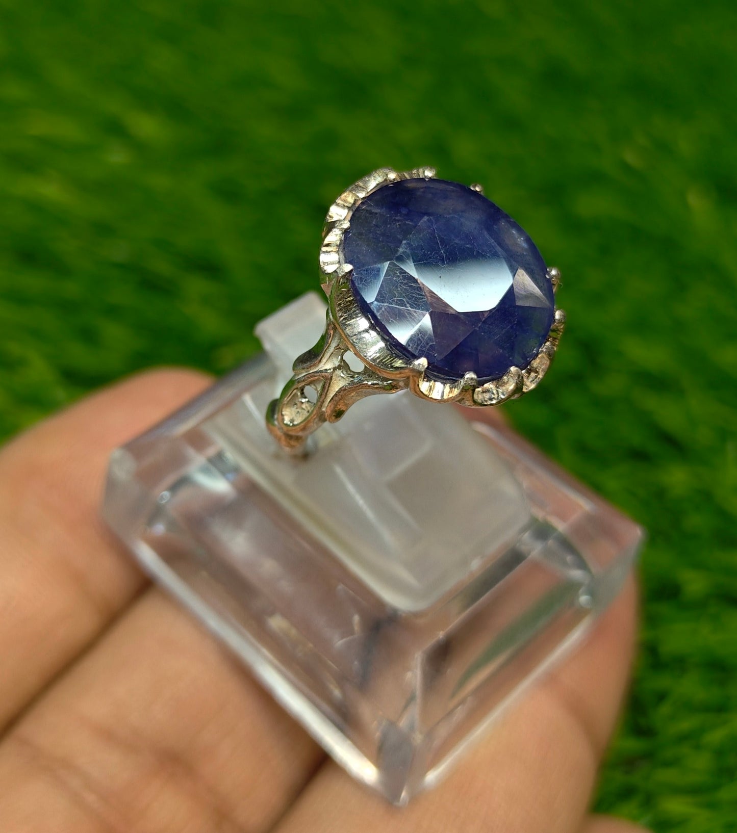 Premium Quality Neelam Ring