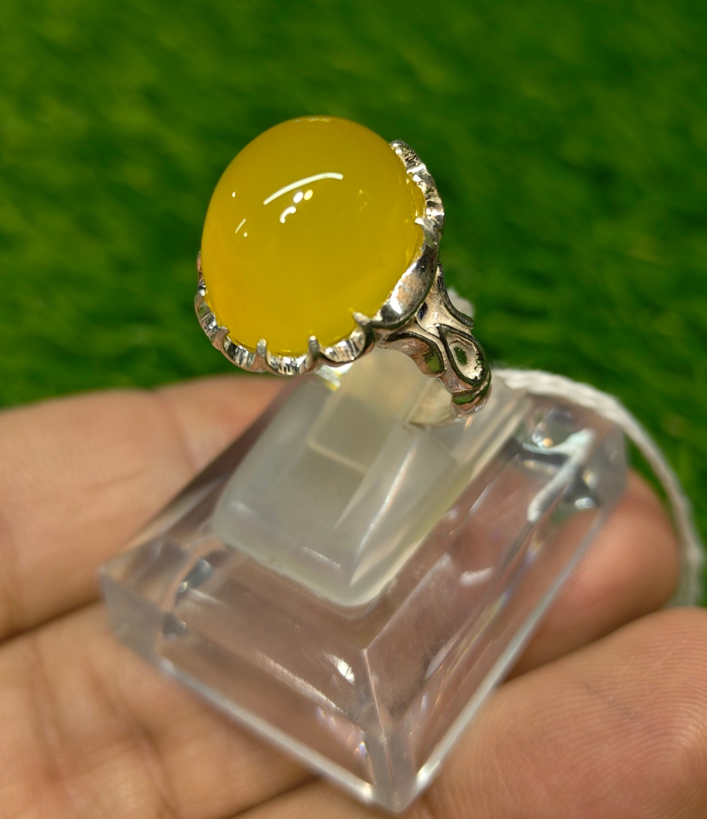 Premium Quality Zarad Aqeeq Ring