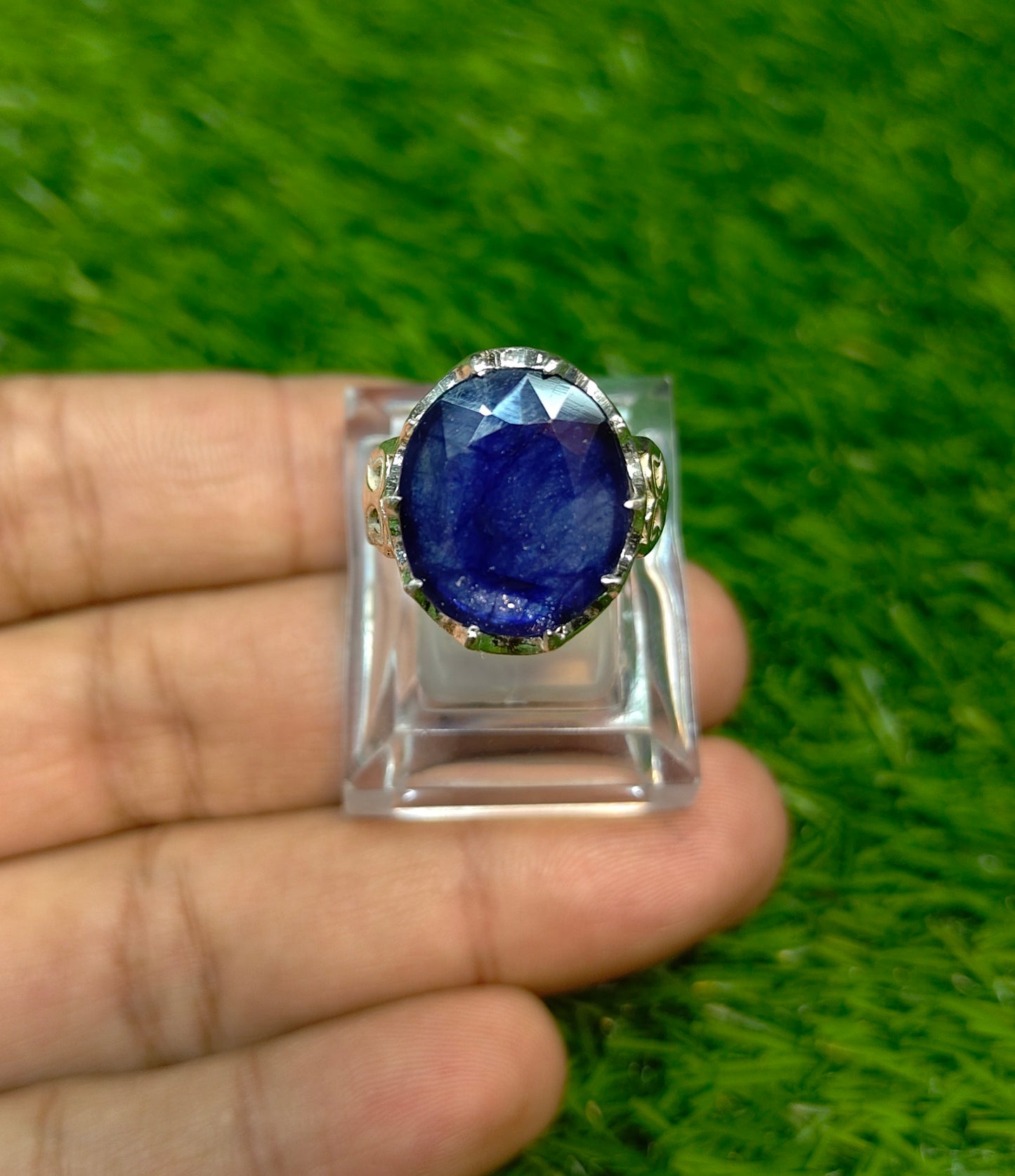 Premium Quality Neelam Ring