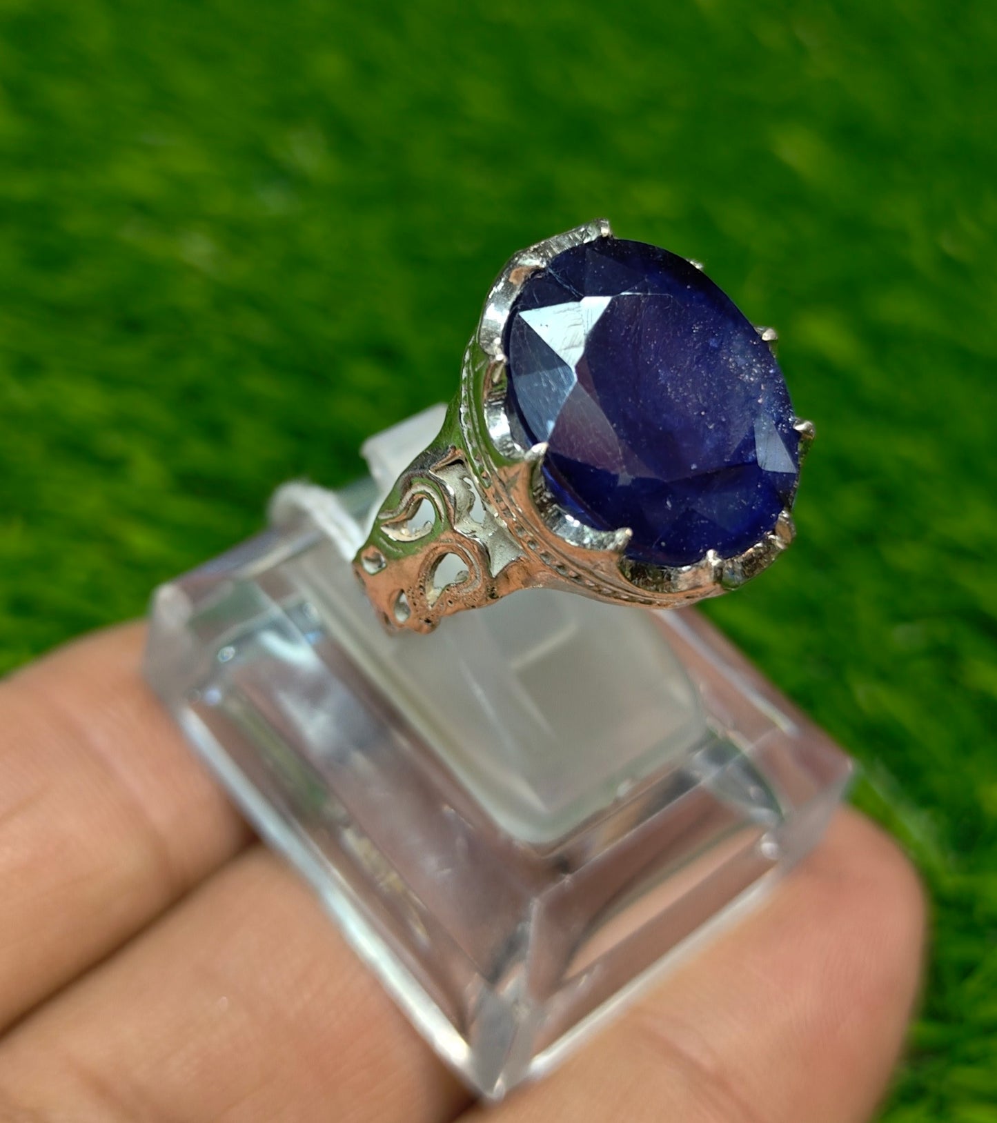 Premium Quality Neelam Ring