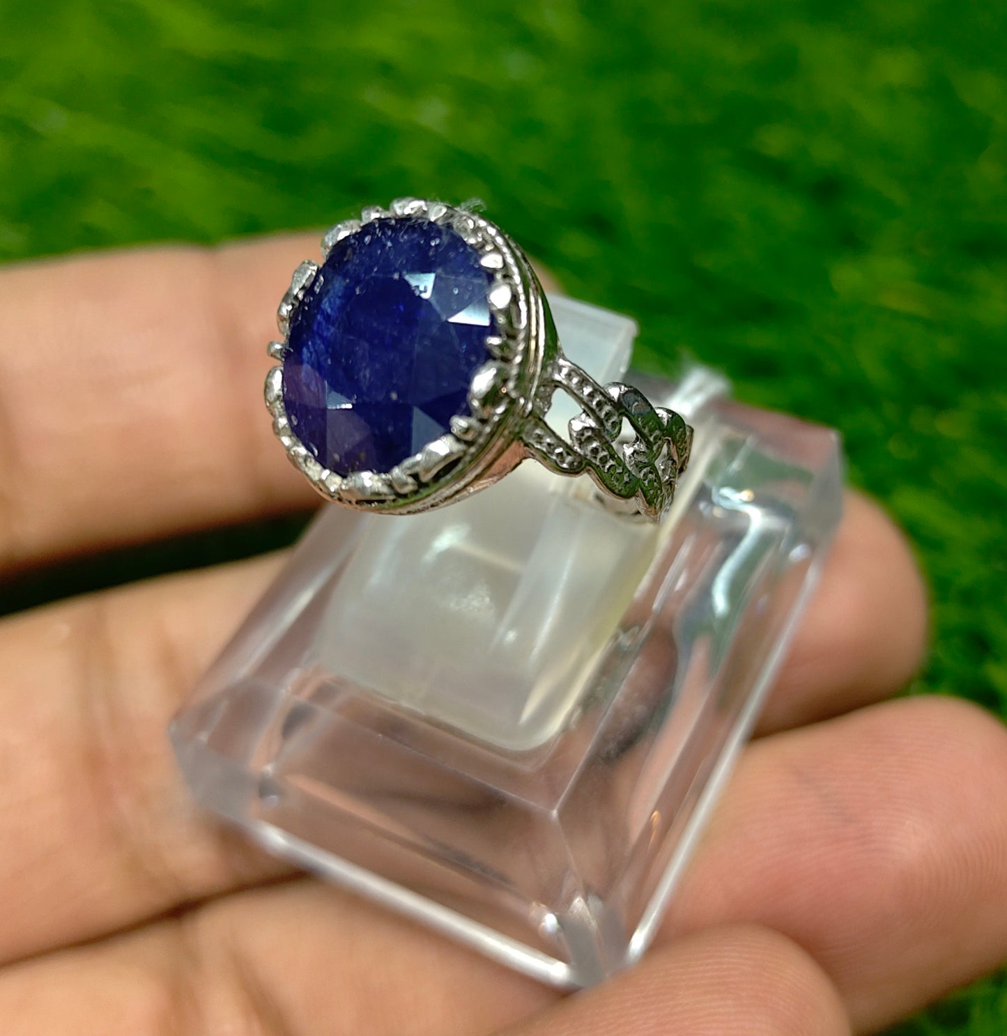 Premium Quality Neelam Ring