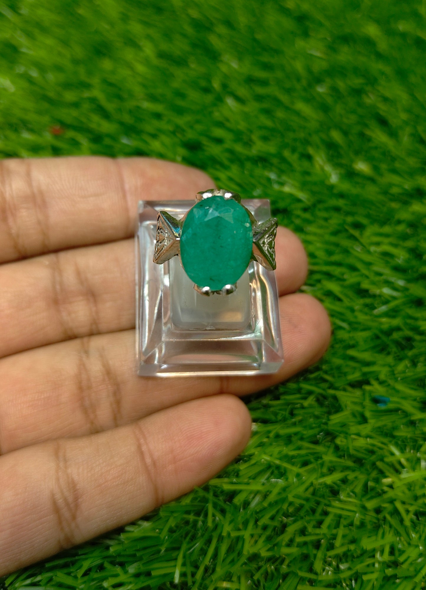 Premium Quality  Zamurd Ring