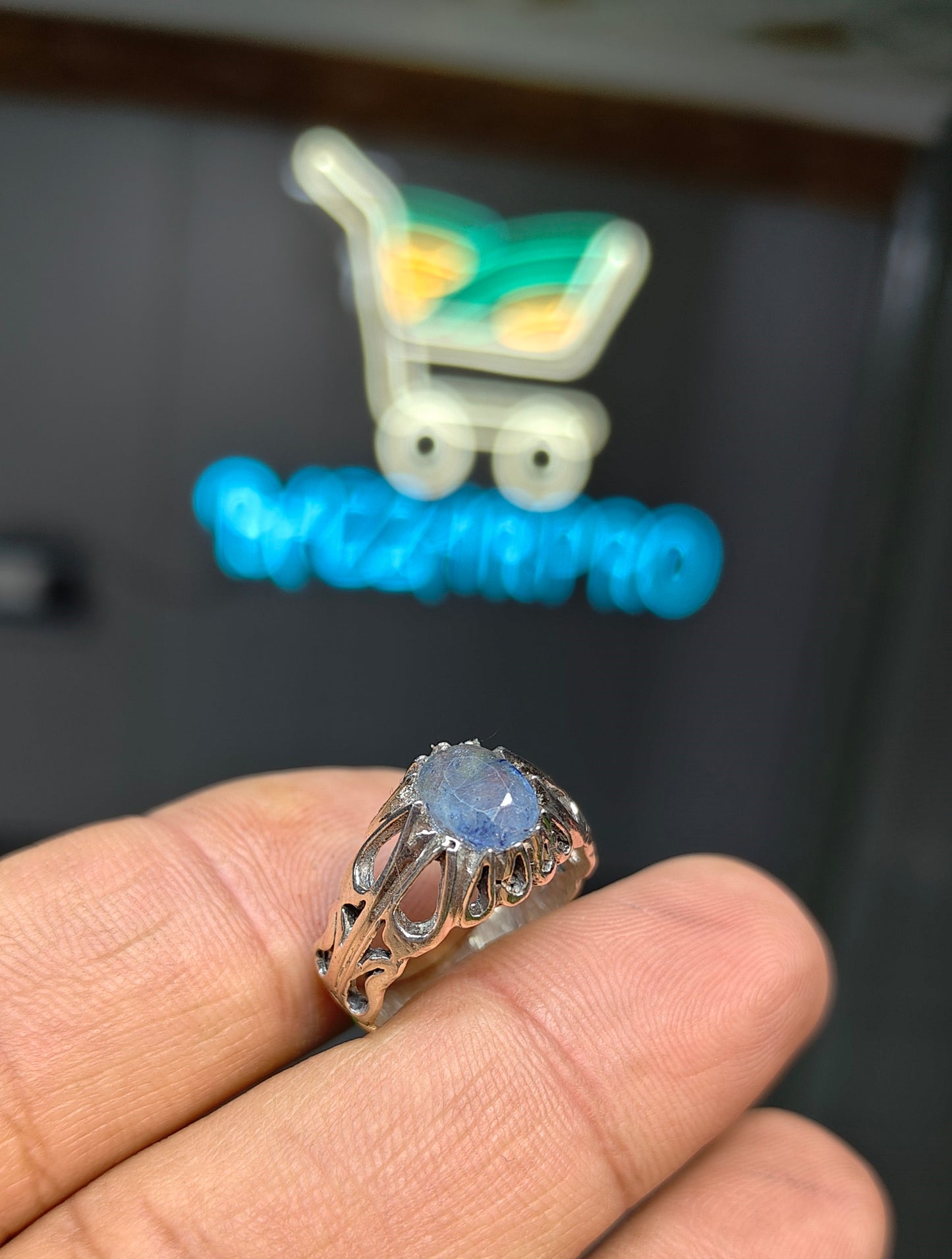 Premium Quality Neelam Ring