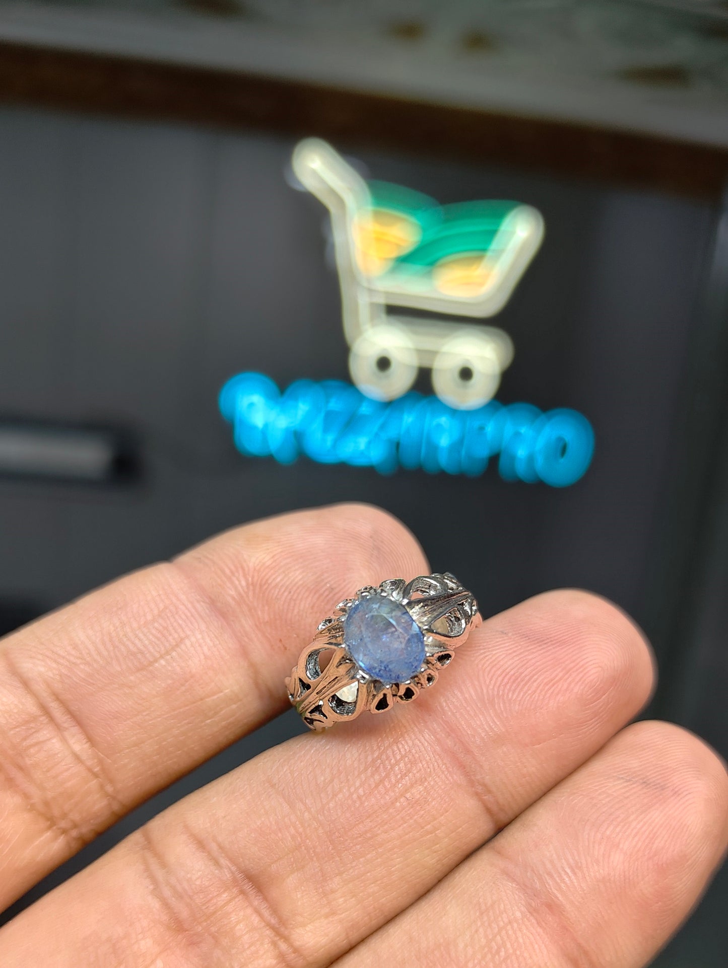 Premium Quality Neelam Ring