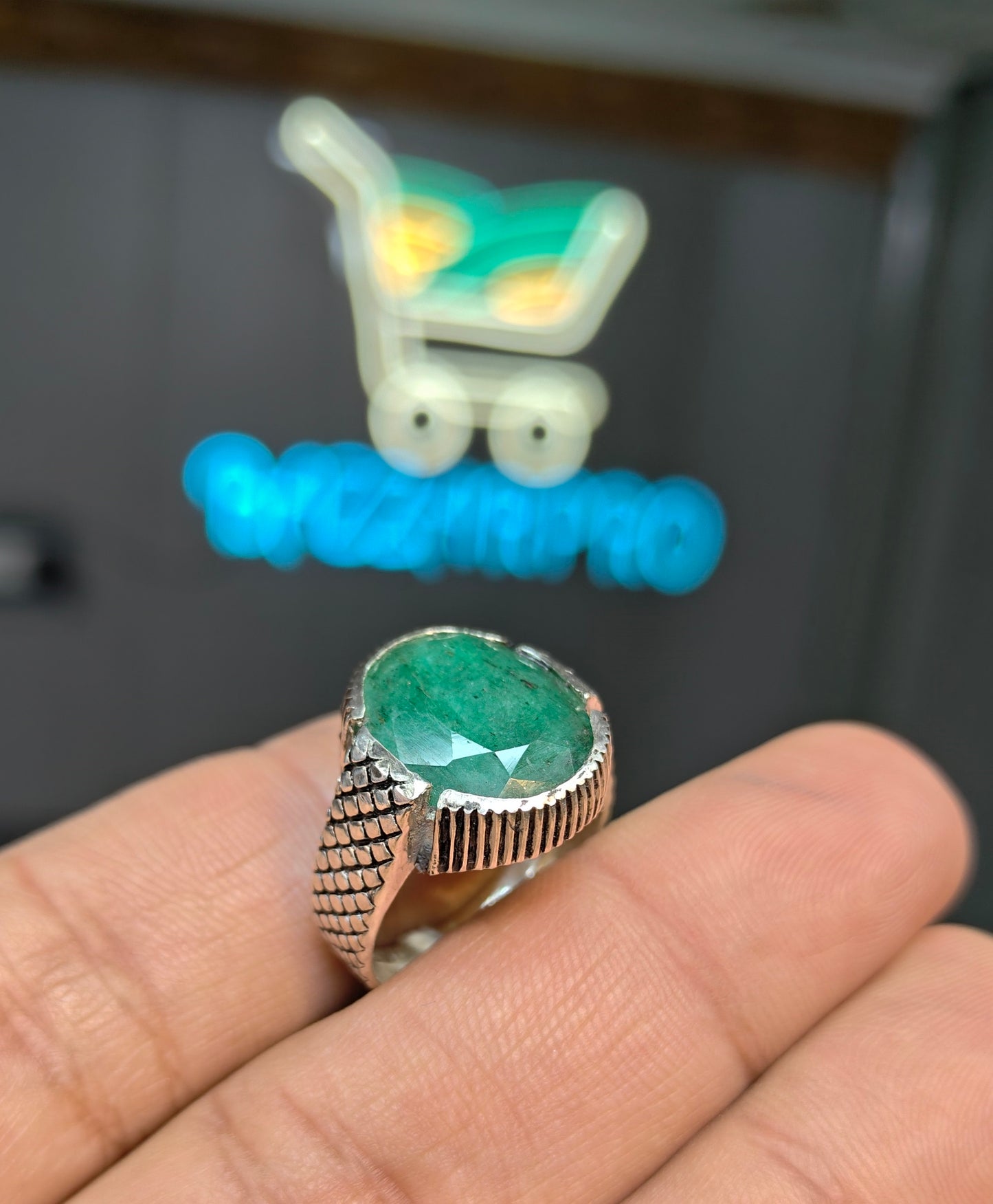 Premium Quality  Zamurd Ring