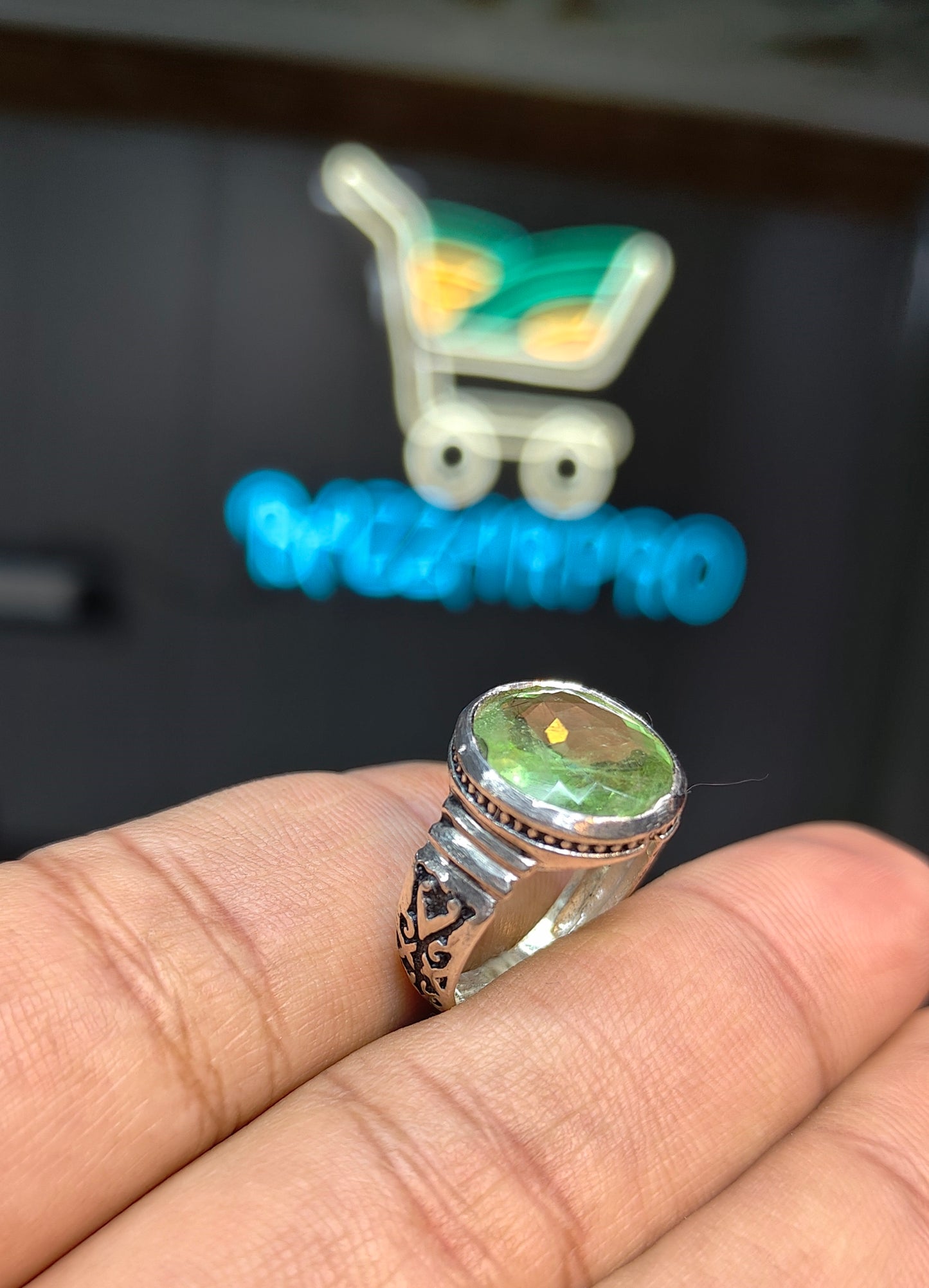 Premium Quality Peridot Ring
