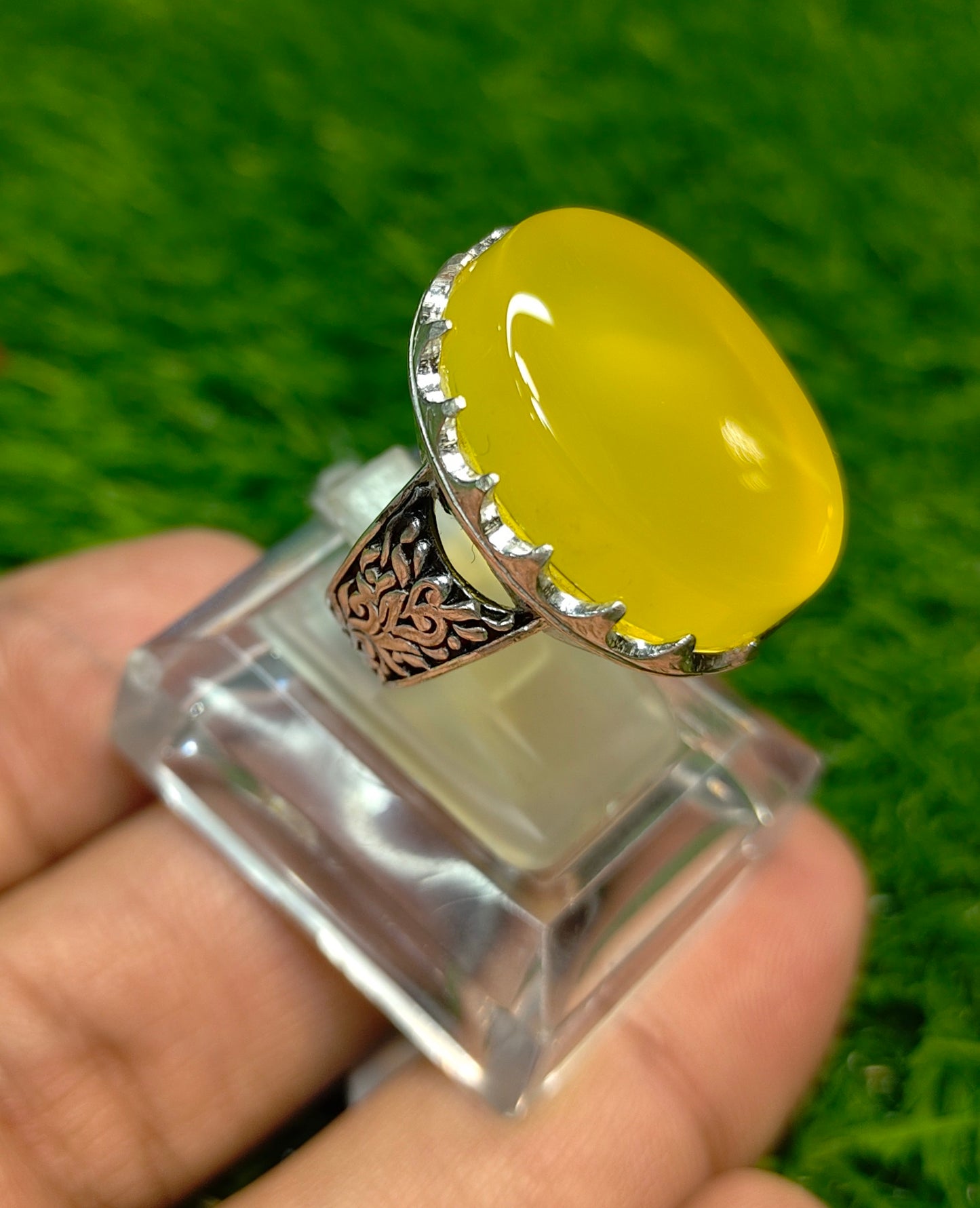 Premium Quality Zarad Aqeeq Ring