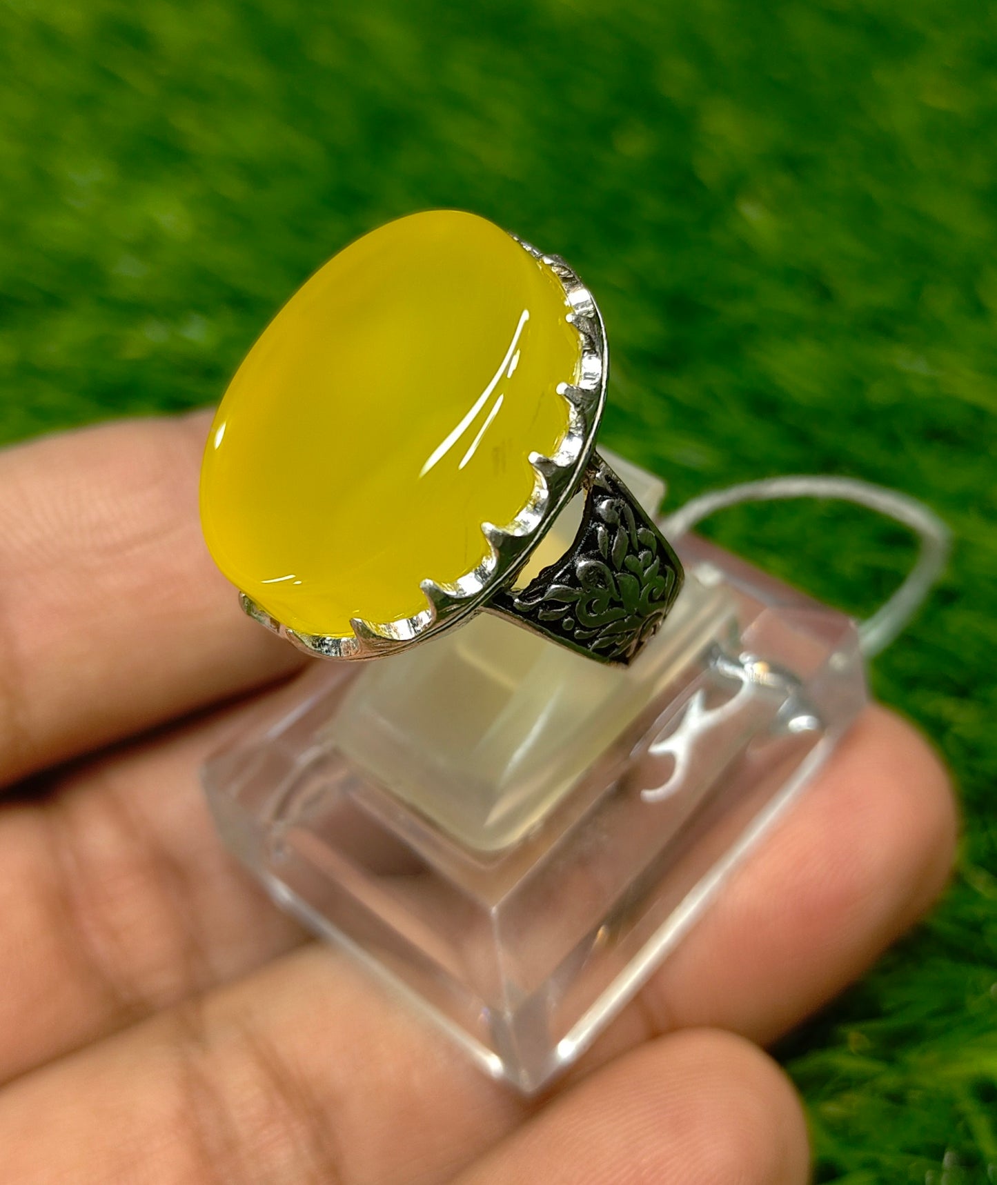 Premium Quality Zarad Aqeeq Ring