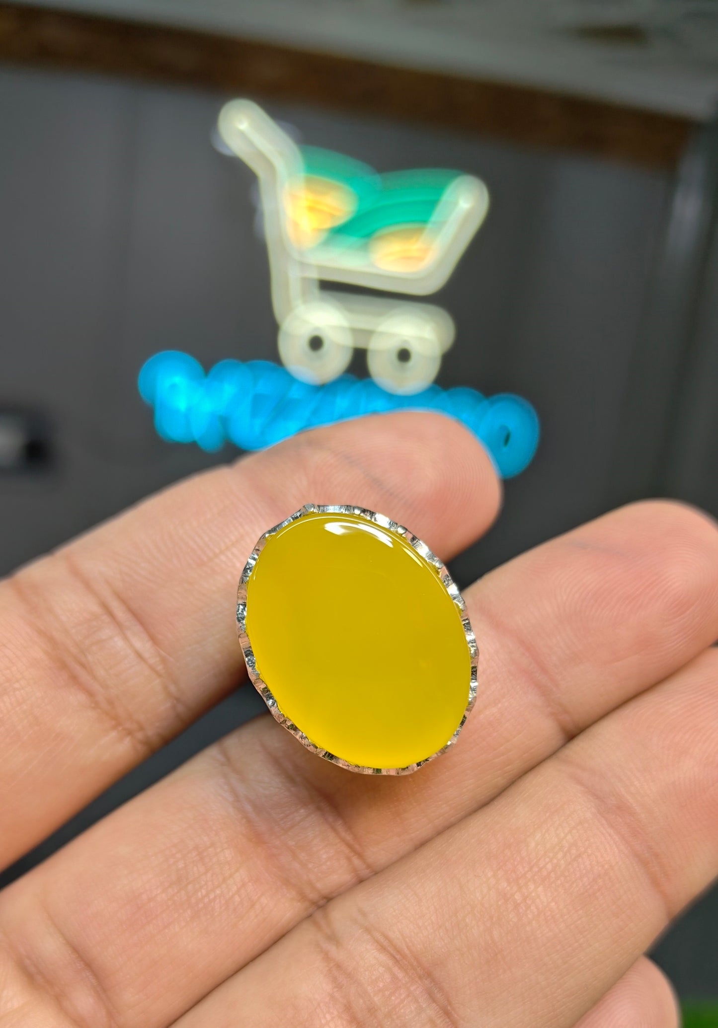 Premium Quality Zarad Aqeeq Ring