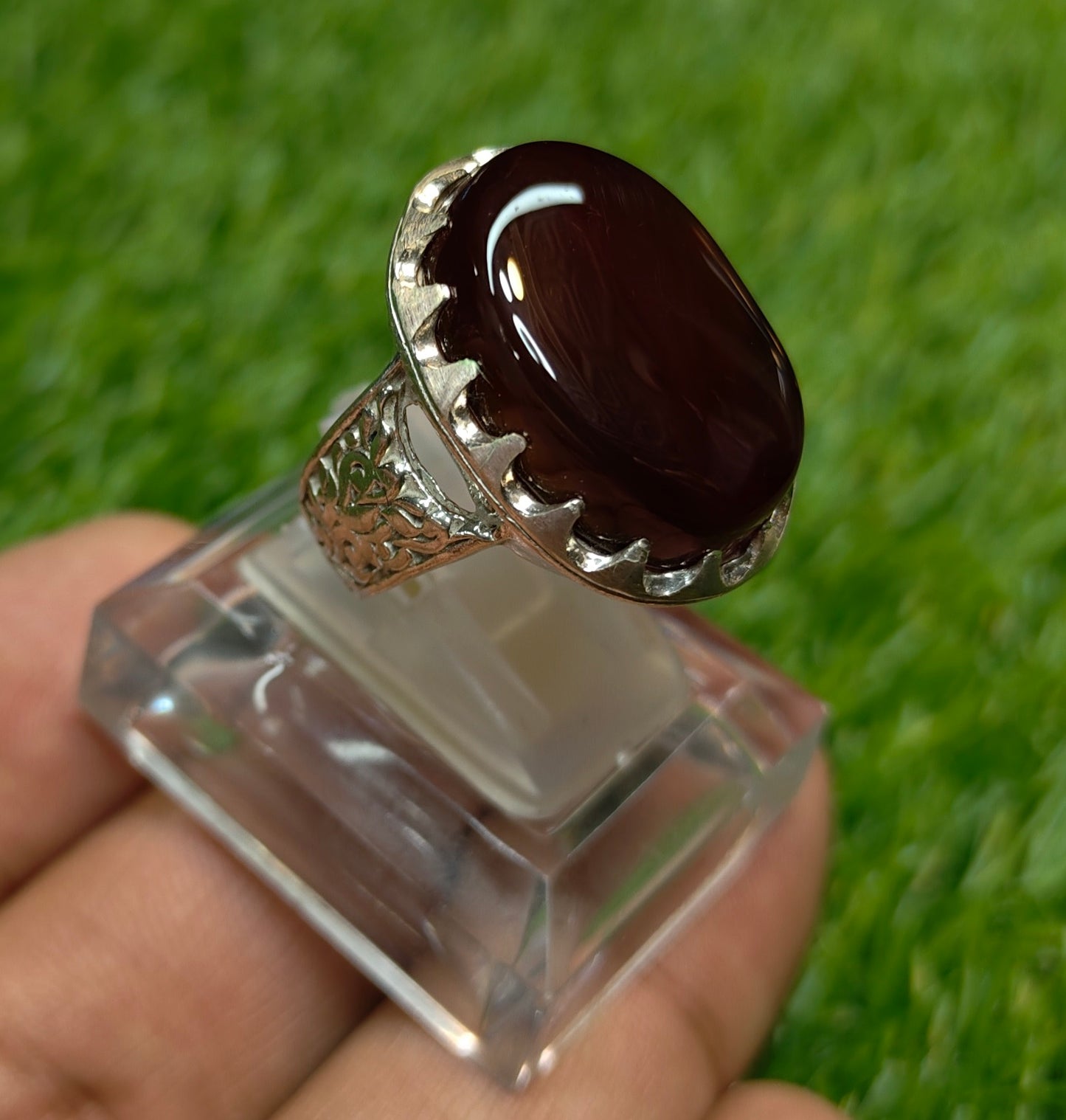 Premium Quality Yamni Aqeeq Ring