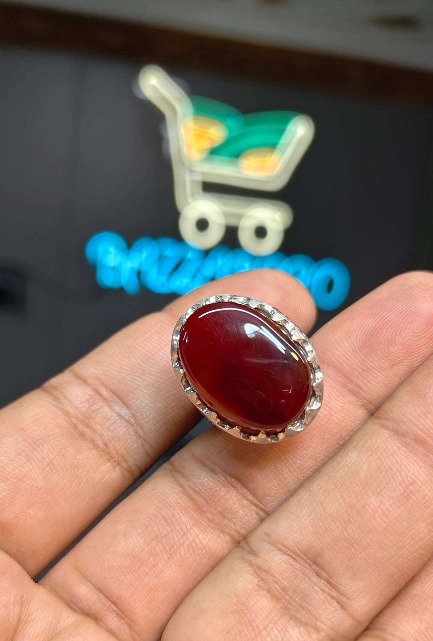 Premium Quality Yamni Aqeeq Ring