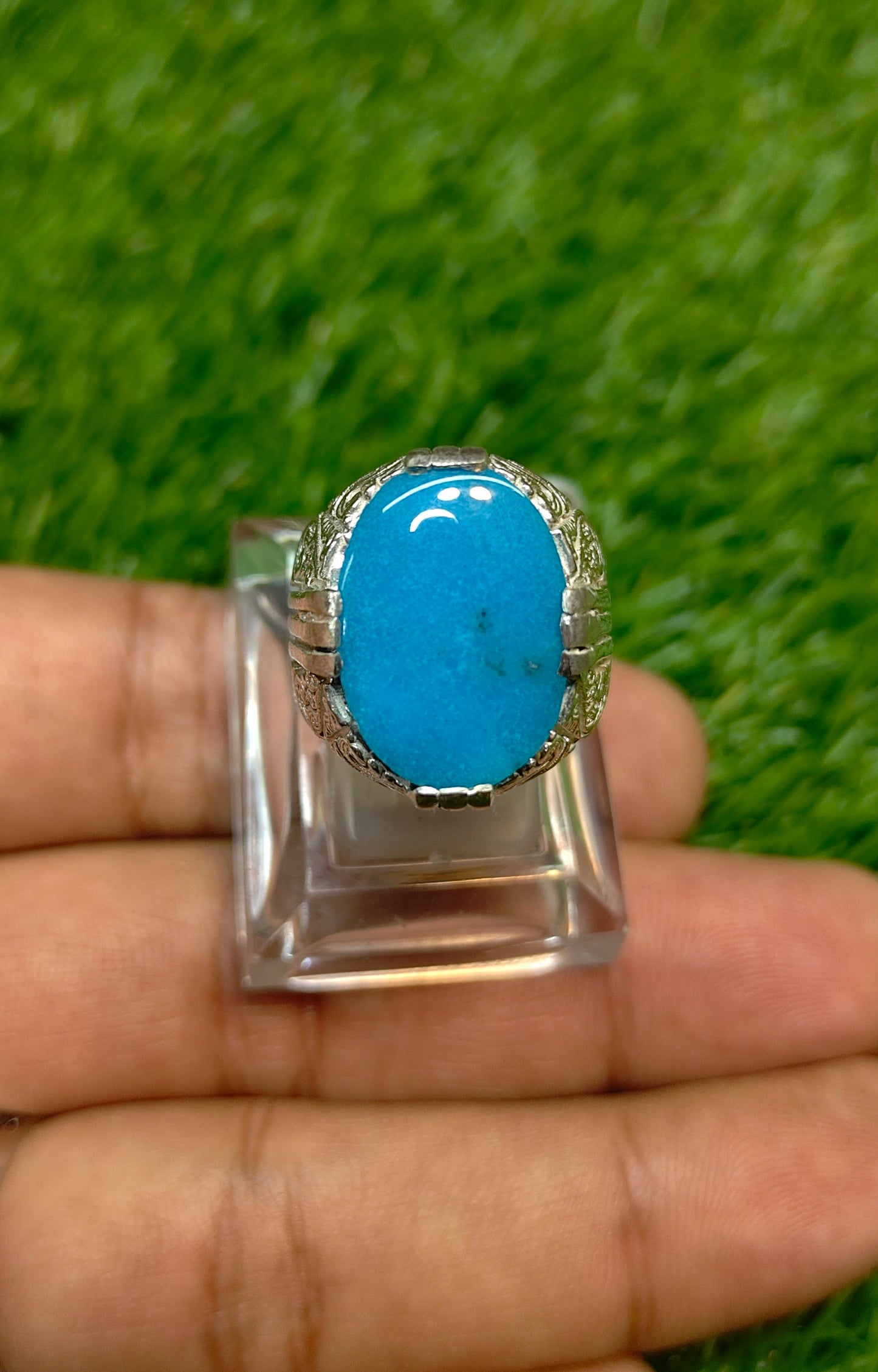 Premium Quality Irani Feroza Ring