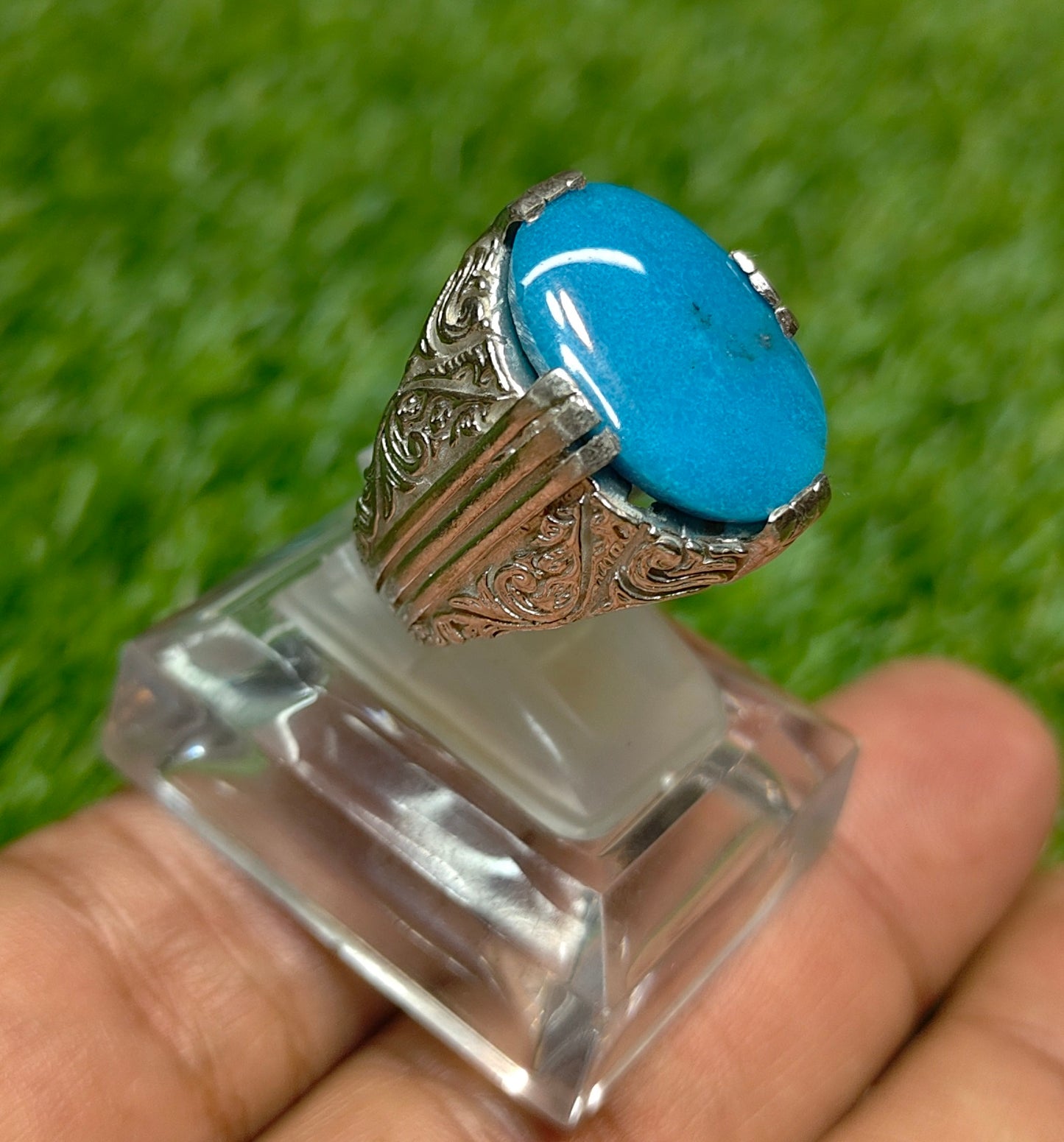Premium Quality Irani Feroza Ring