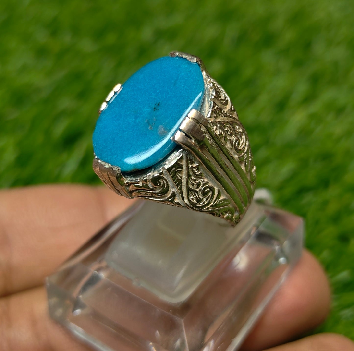 Premium Quality Irani Feroza Ring