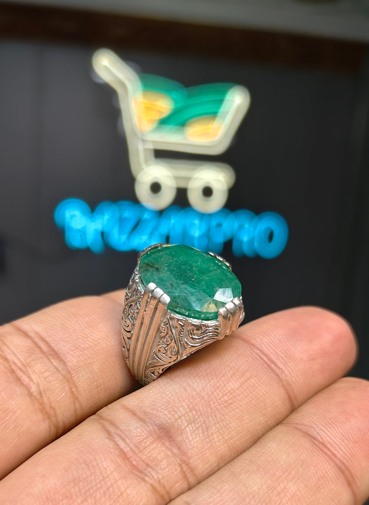 Premium Quality Zamurd Ring