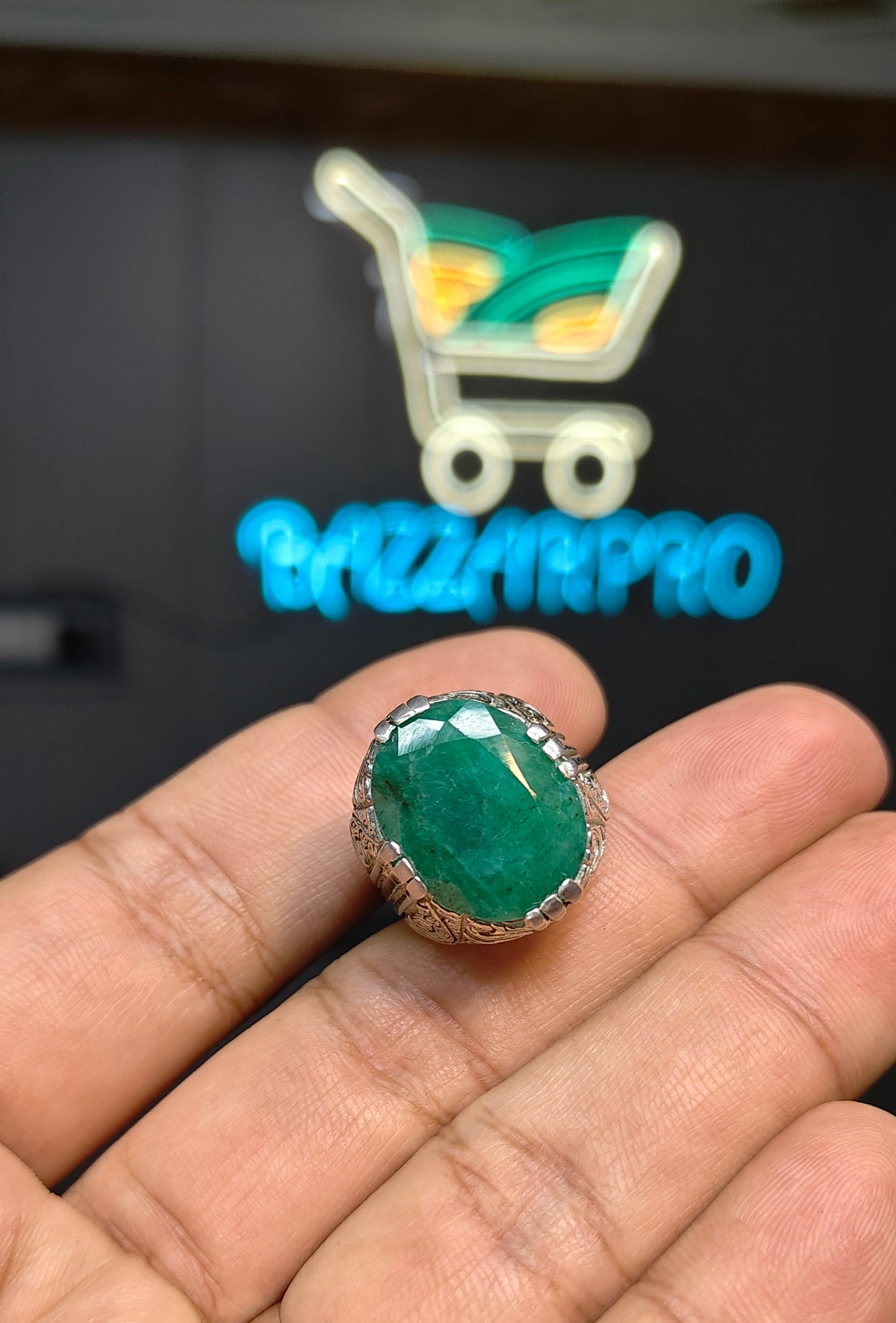 Premium Quality Zamurd Ring