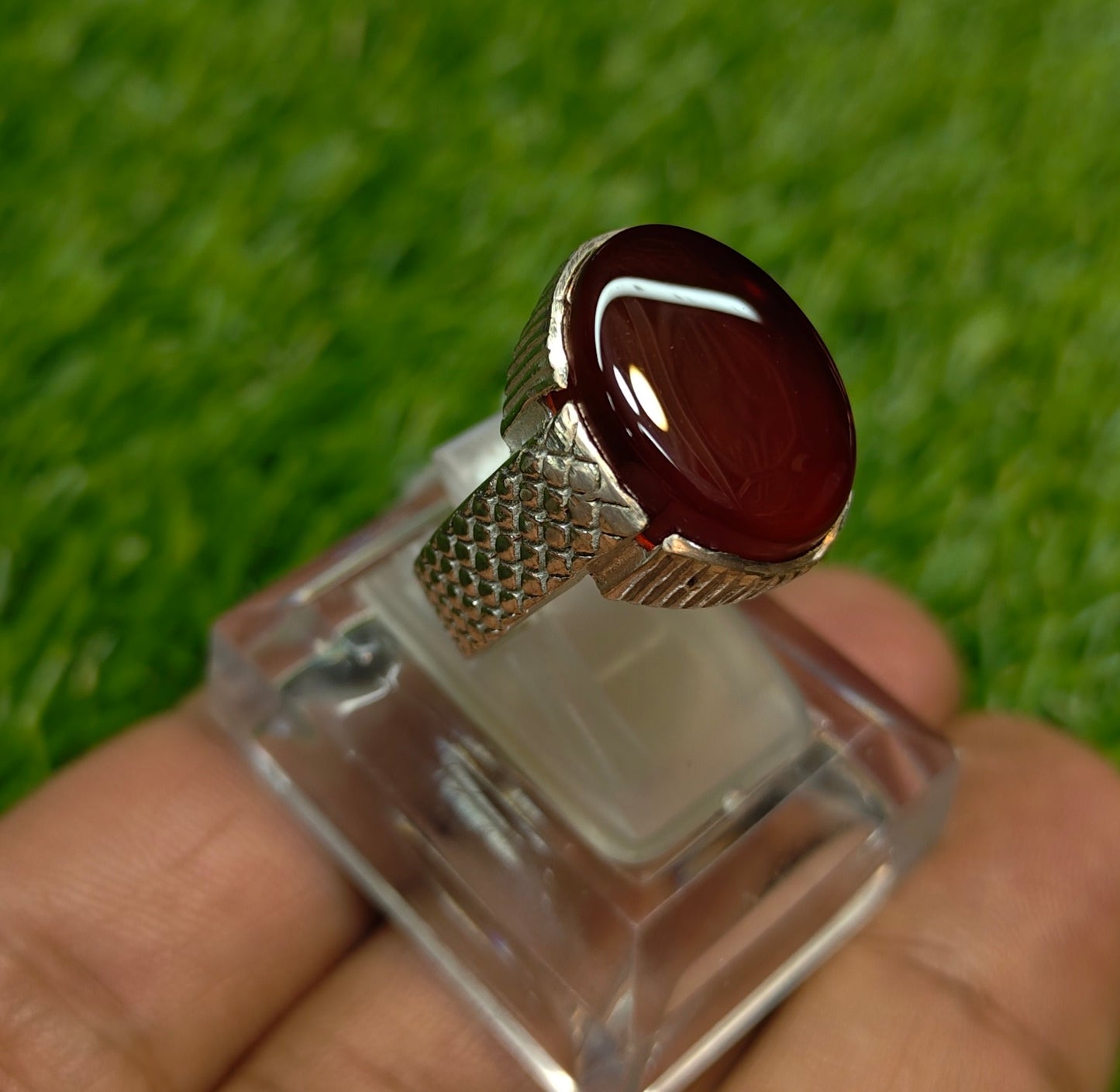 Premium Quality Yamni Aqeeq Ring