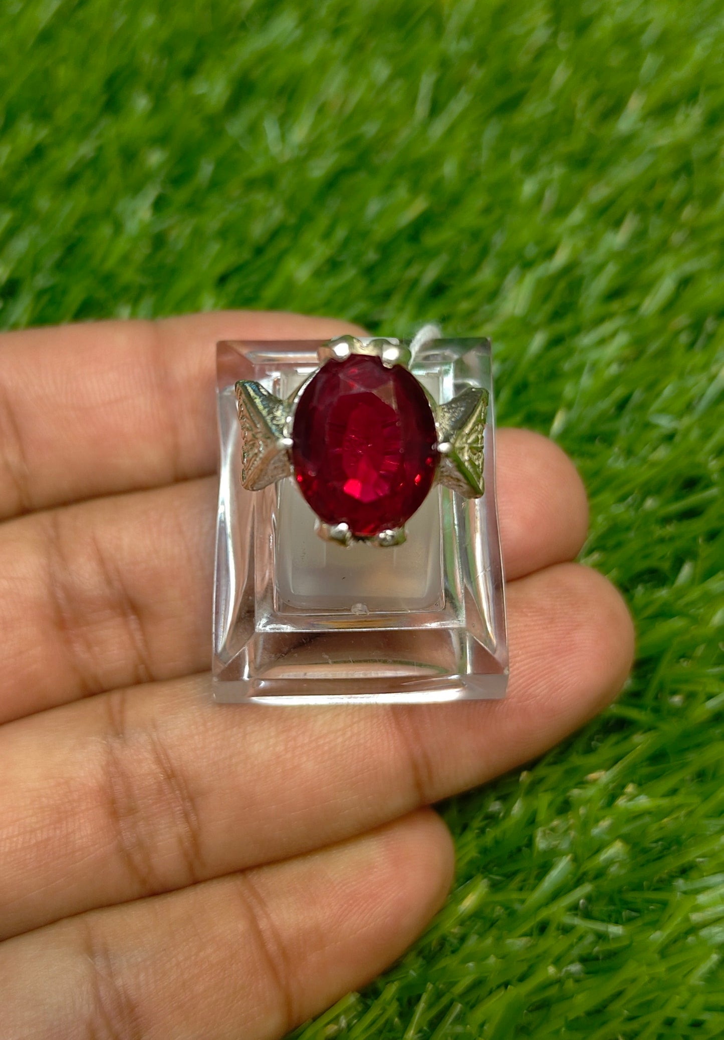 Premium Quality Anari Yaqoot Ring
