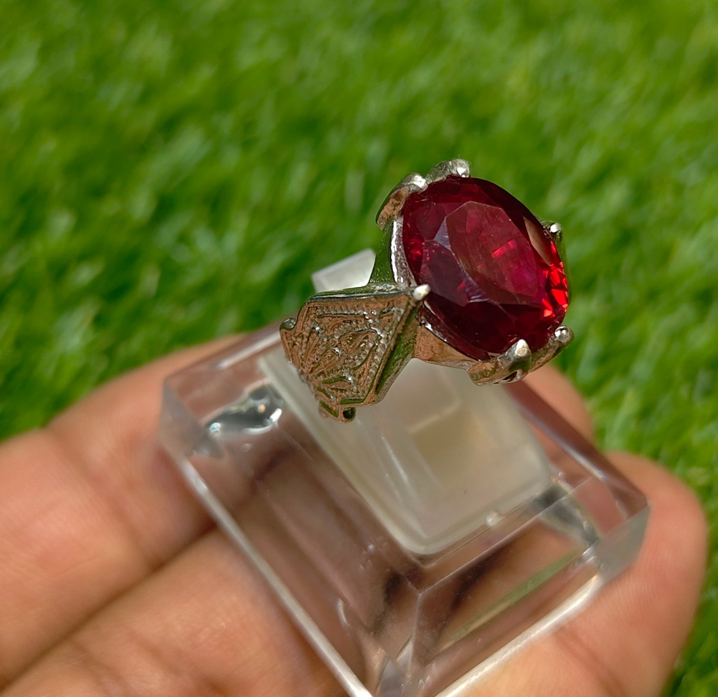 Premium Quality Anari Yaqoot Ring