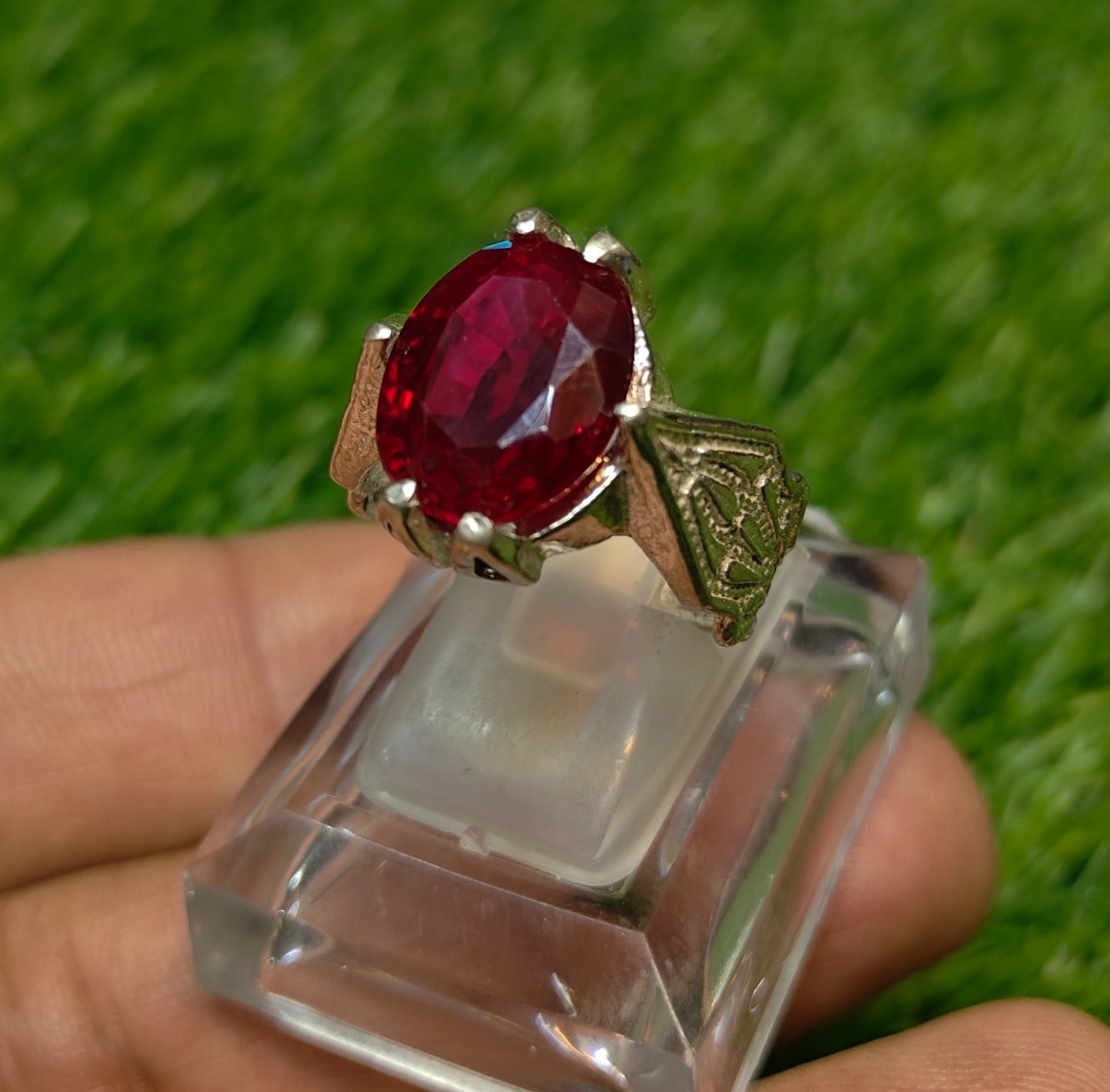 Premium Quality Anari Yaqoot Ring