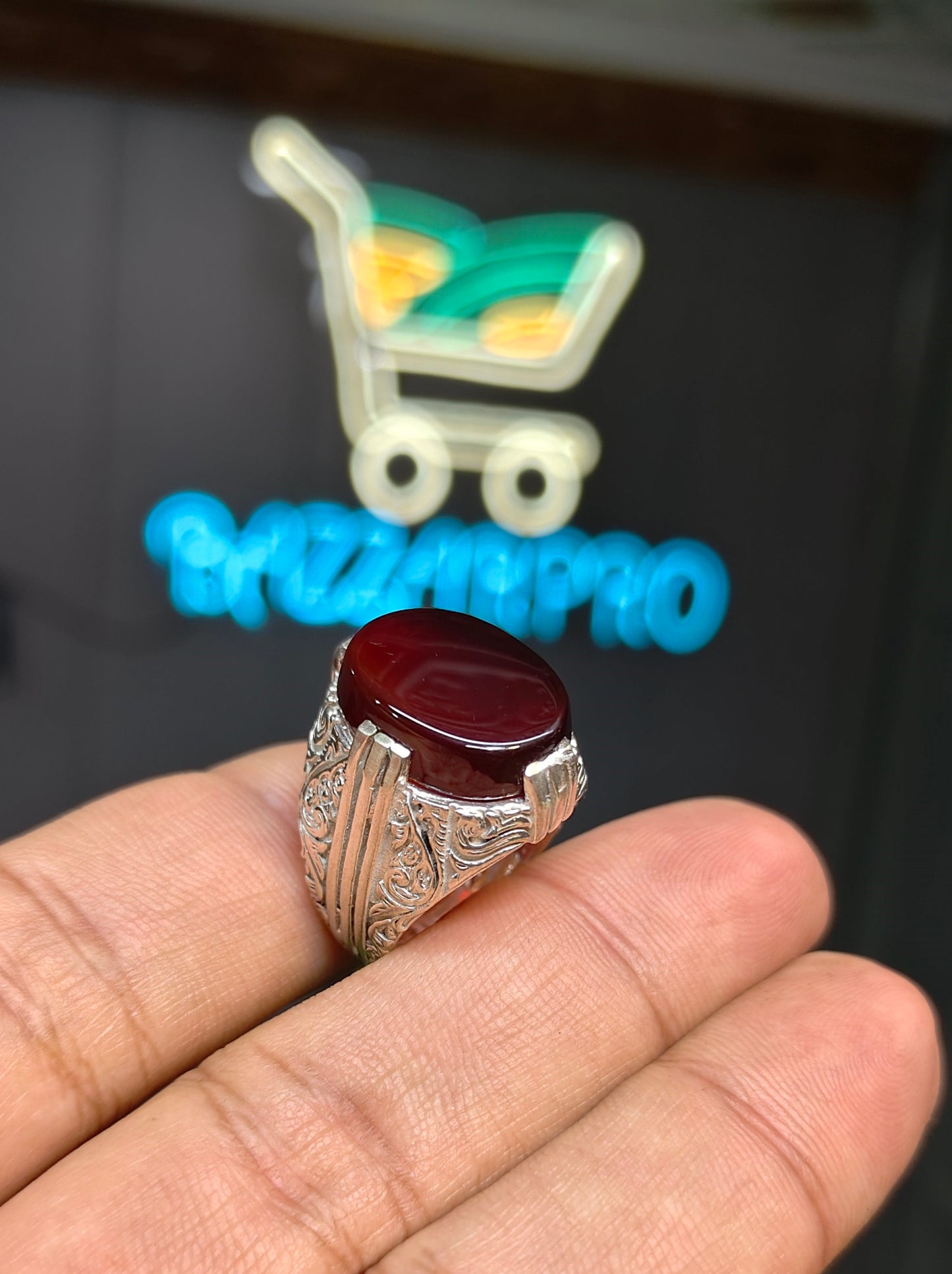 Premium Quality Yamni Aqeeq Ring