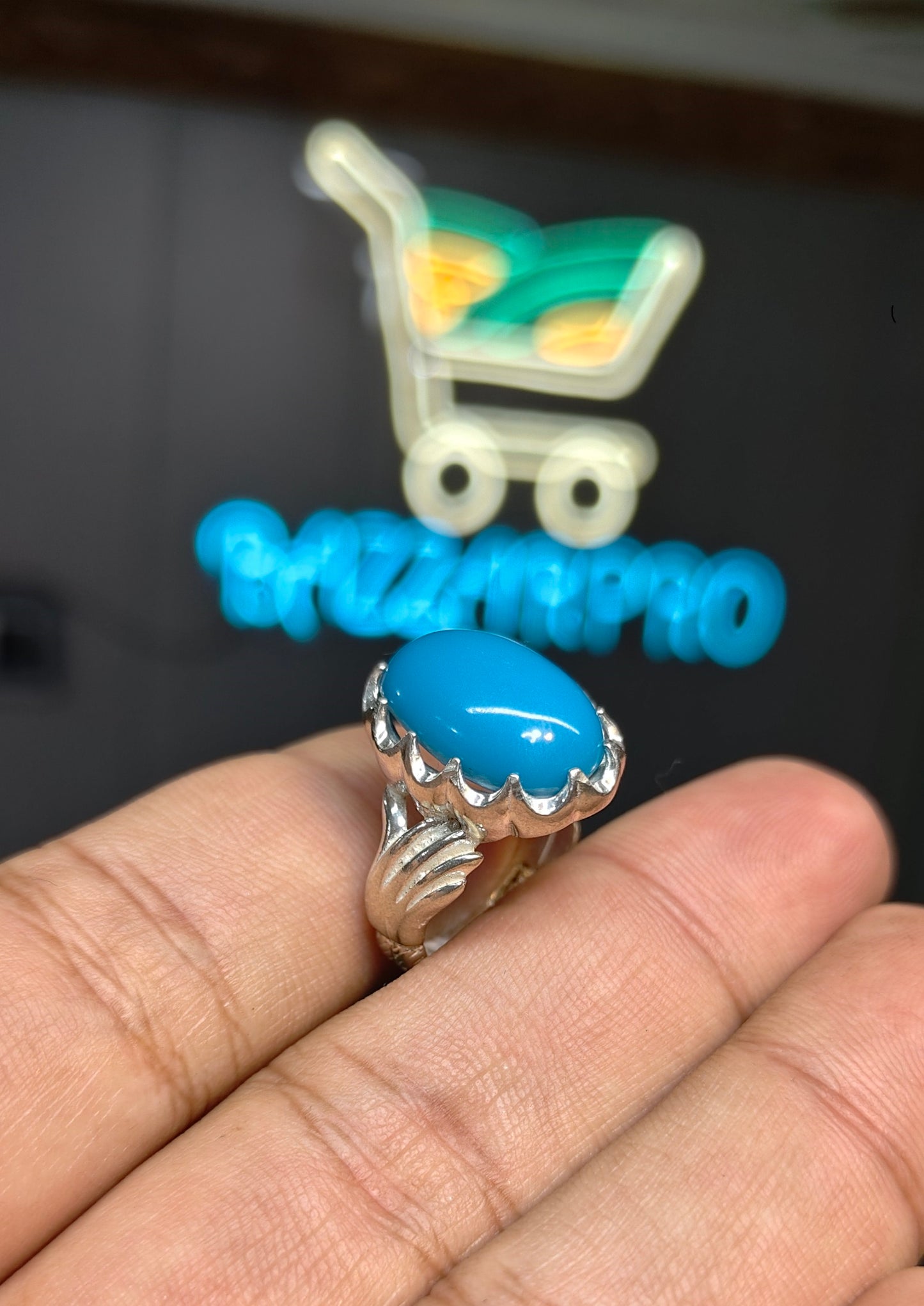 Premium Quality American Feroza Ring