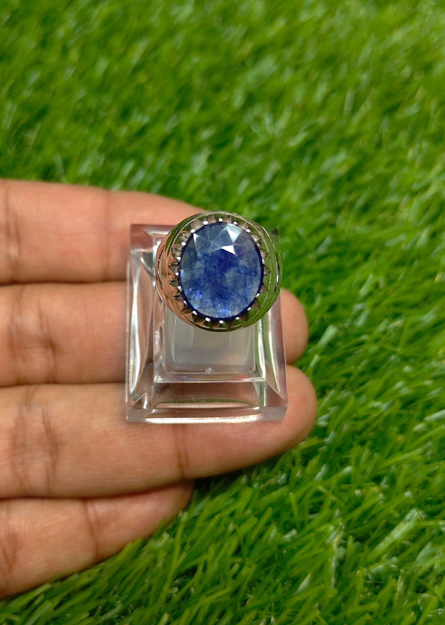 Premium Quality Neelam Ring