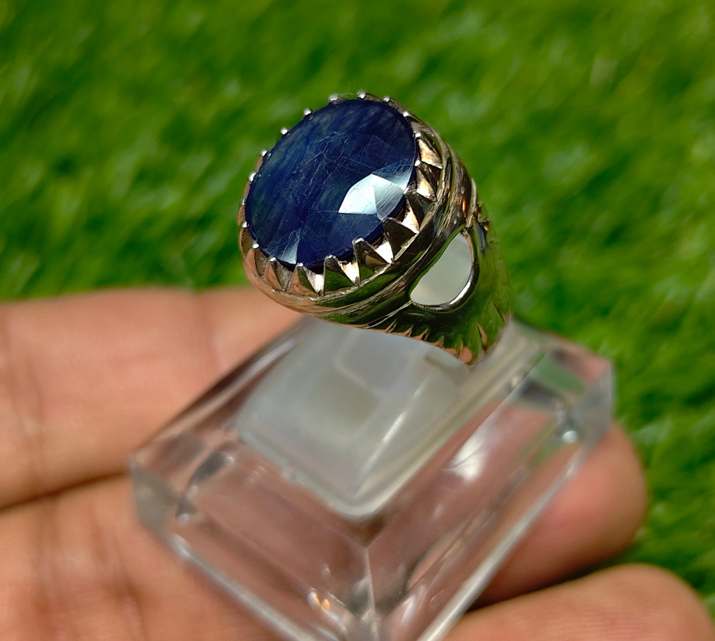 Premium Quality Neelam Ring