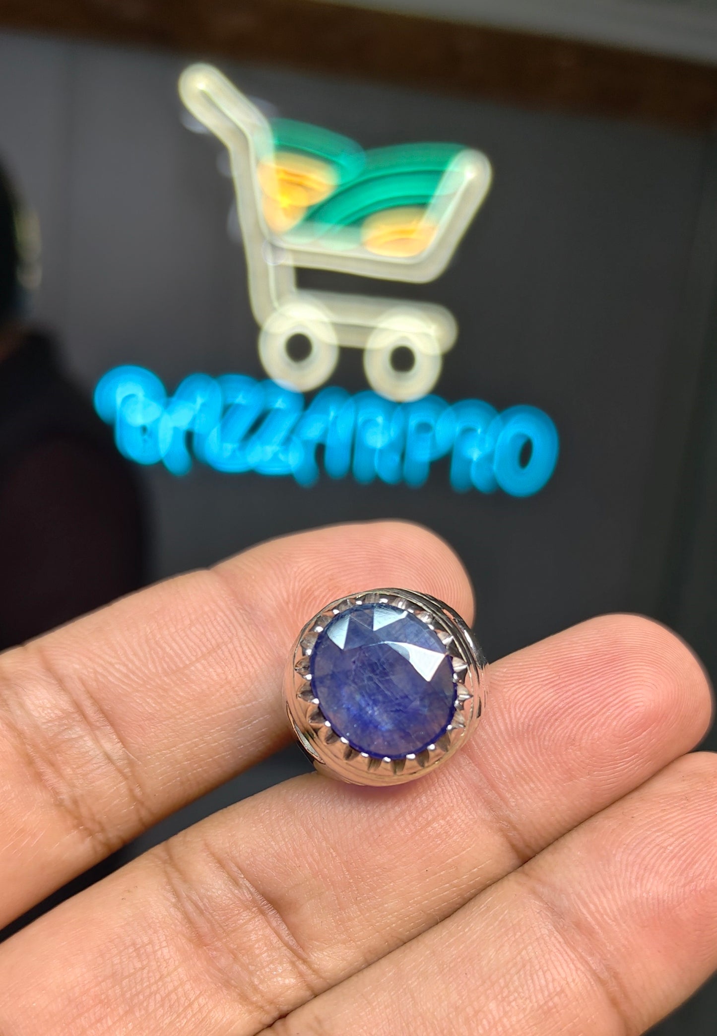 Premium Quality Neelam Ring
