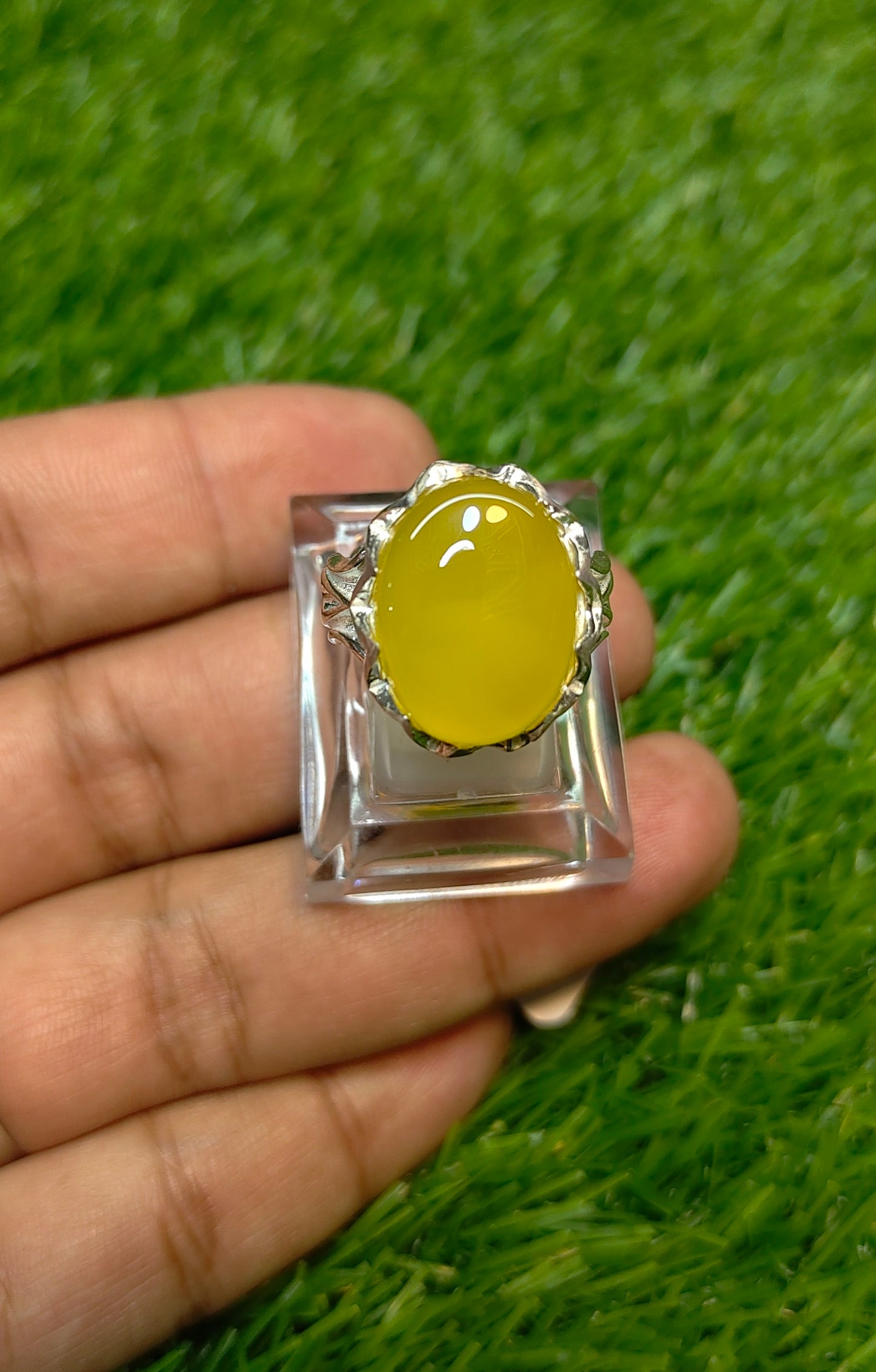 Premium Quality Zarad Aqeeq Ring