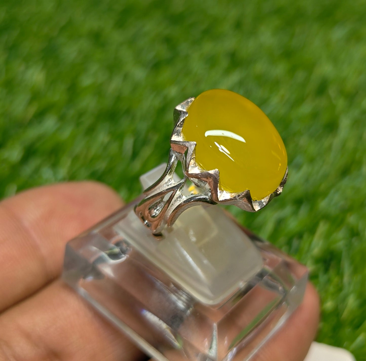 Premium Quality Zarad Aqeeq Ring