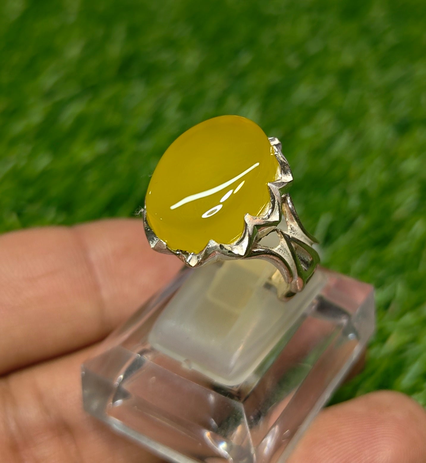 Premium Quality Zarad Aqeeq Ring