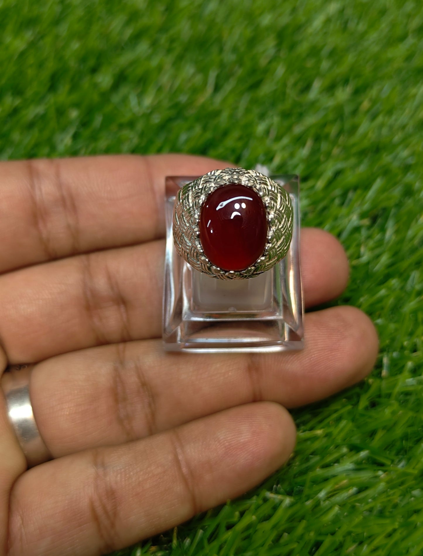 Premium Quality Yamni Aqeeq Ring