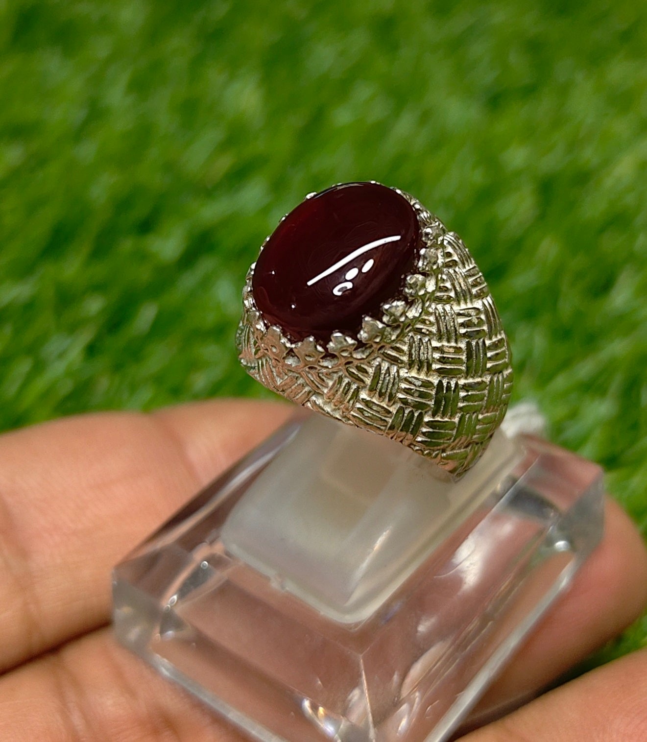 Premium Quality Yamni Aqeeq Ring