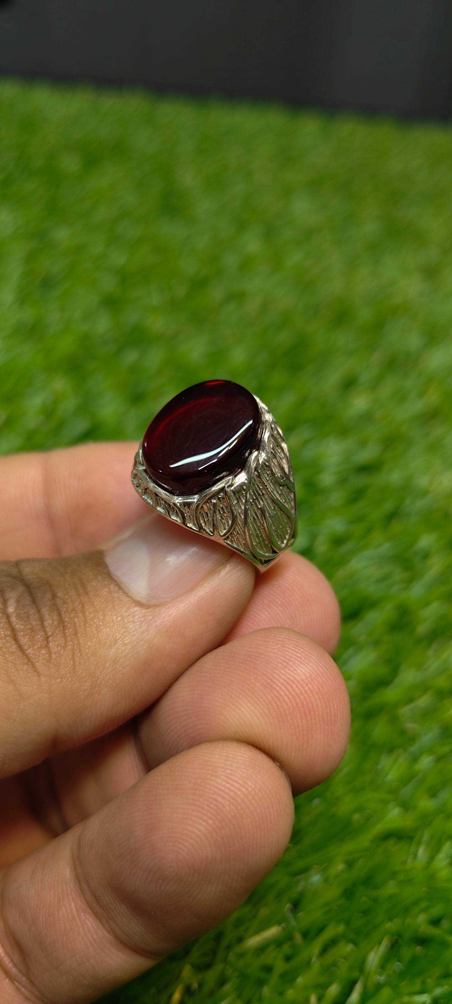 Premium Quality Yamni Aqeeq Ring
