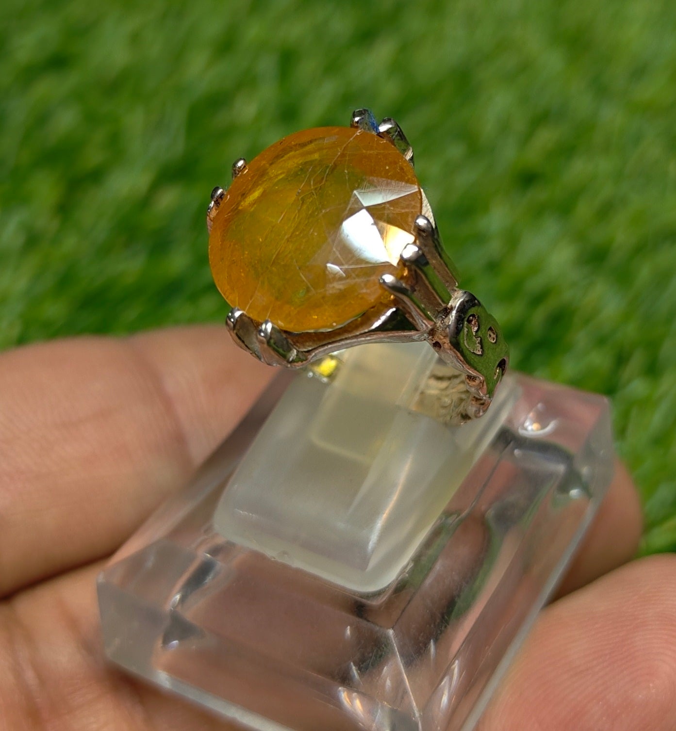 Premium Quality Pukhraj Ring