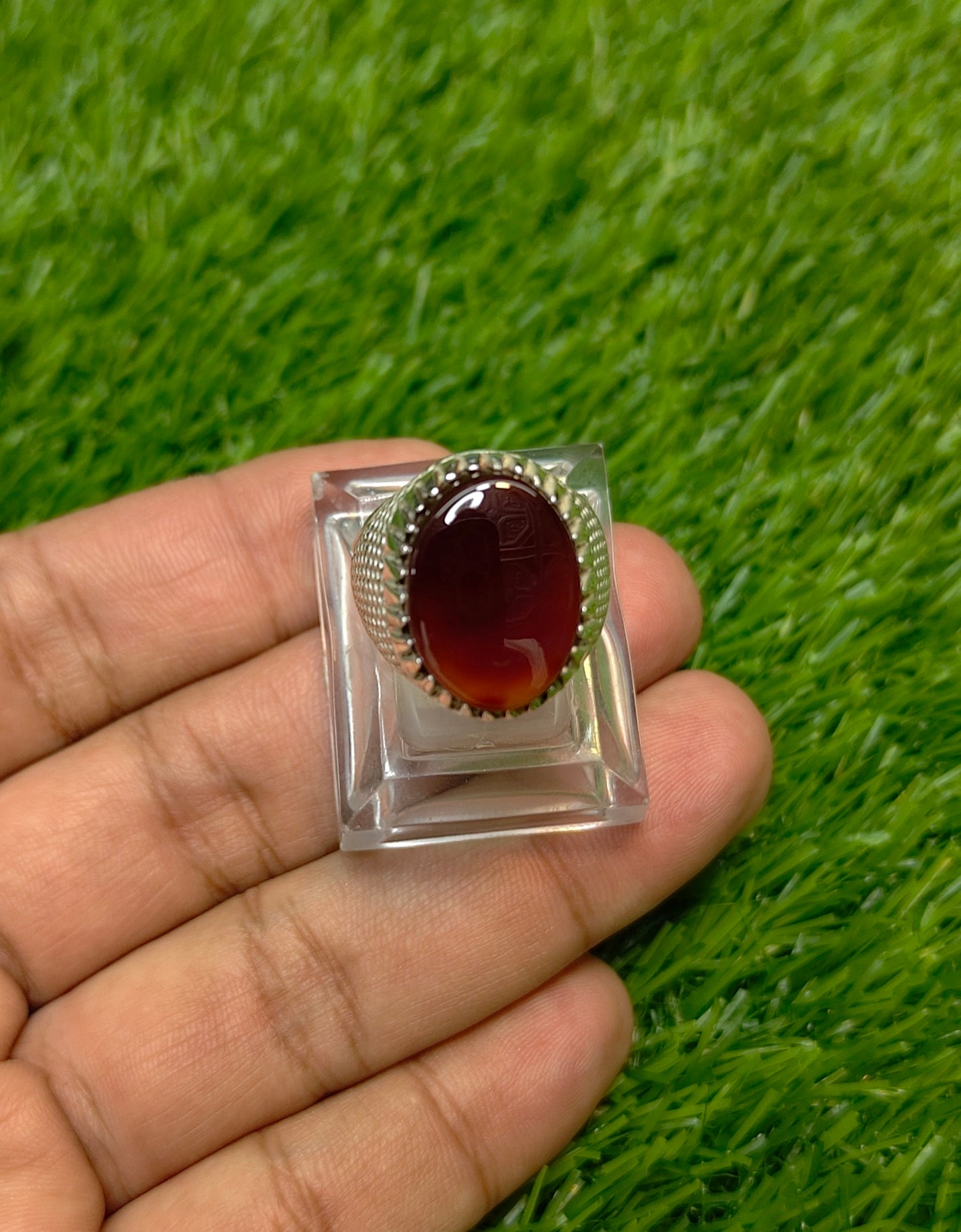 Premium Quality Yamni Aqeeq Ring