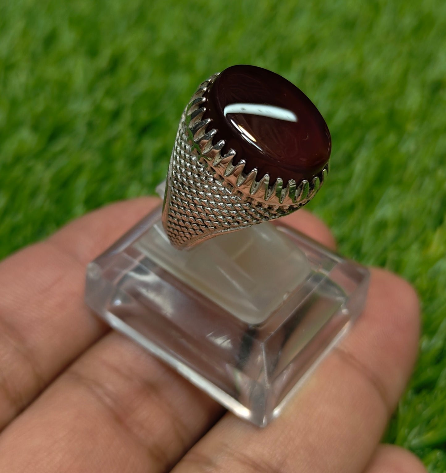 Premium Quality Yamni Aqeeq Ring