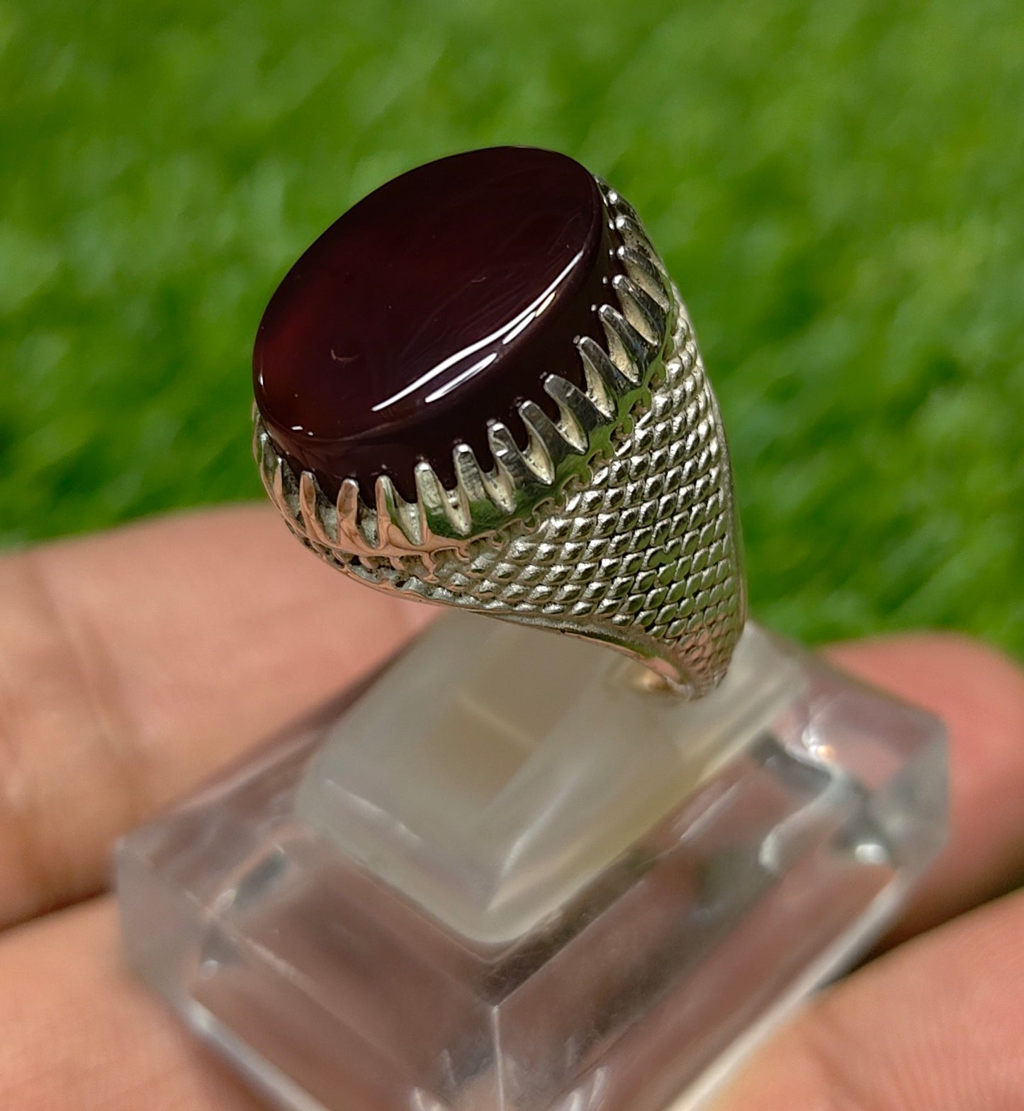 Premium Quality Yamni Aqeeq Ring